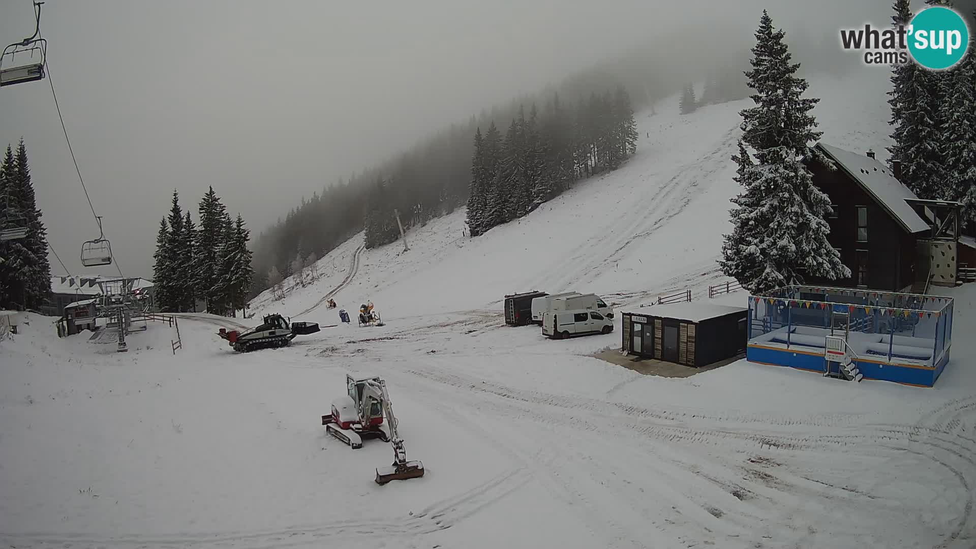 GOLTE stazione sciistica webcam – vista Medvedjak – Slovenia