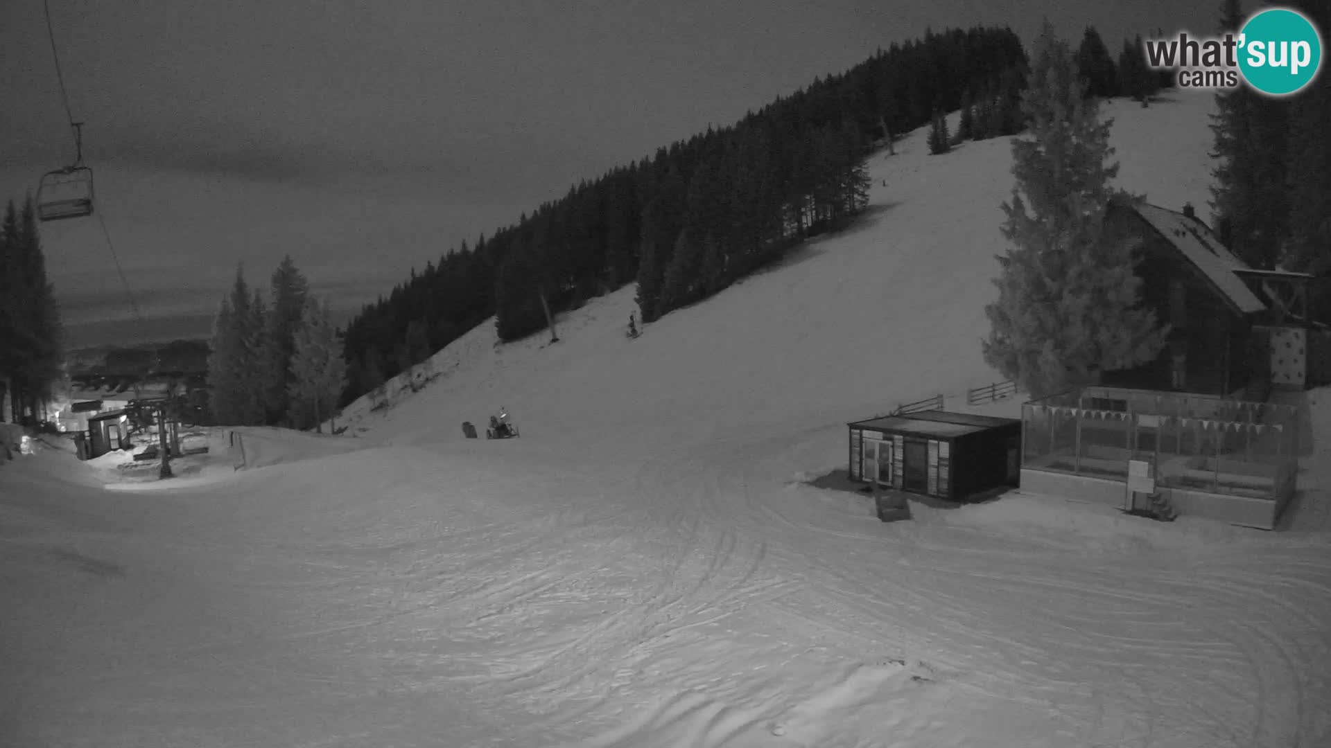 GOLTE Ski resort live webcam – view to Medvedjak – Slovenia