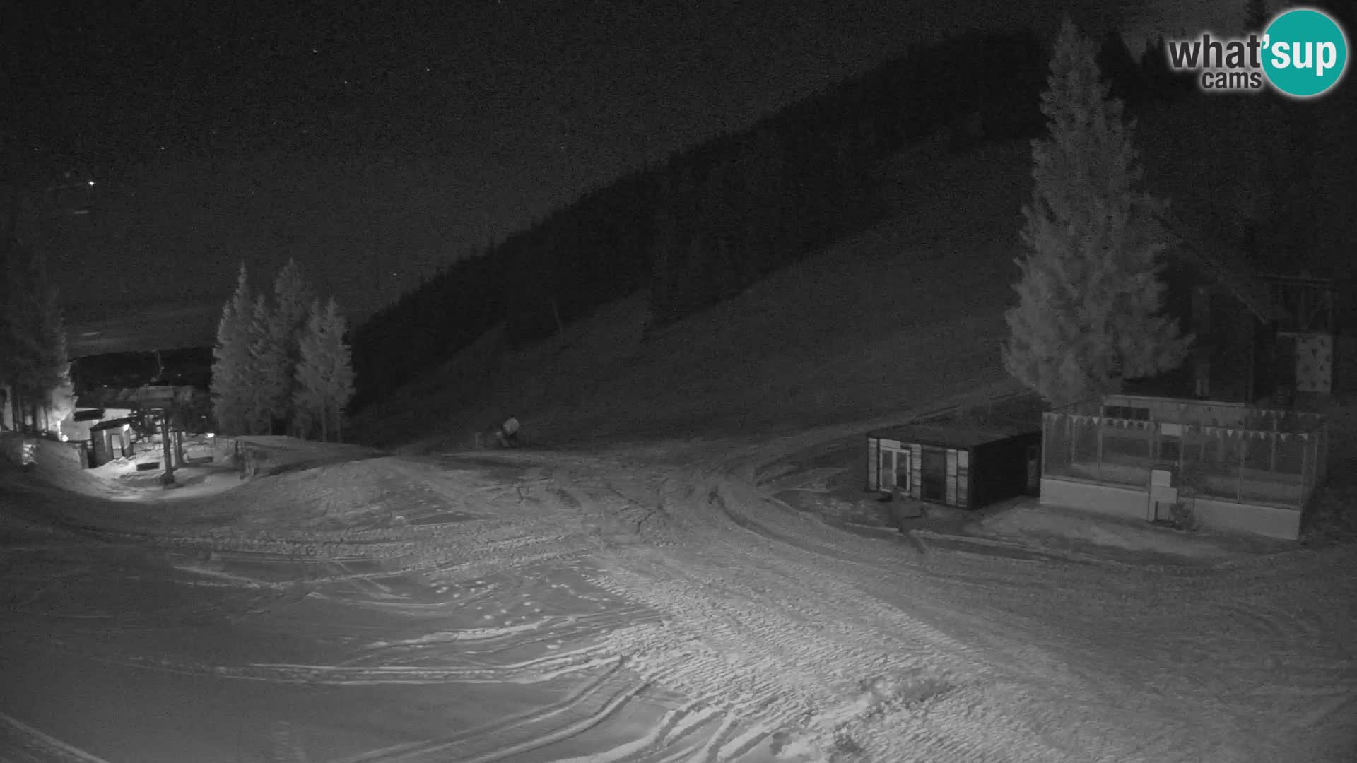 Webcam en direct de la station de ski de GOLTE – vue sur Medvedjak – Slovénie