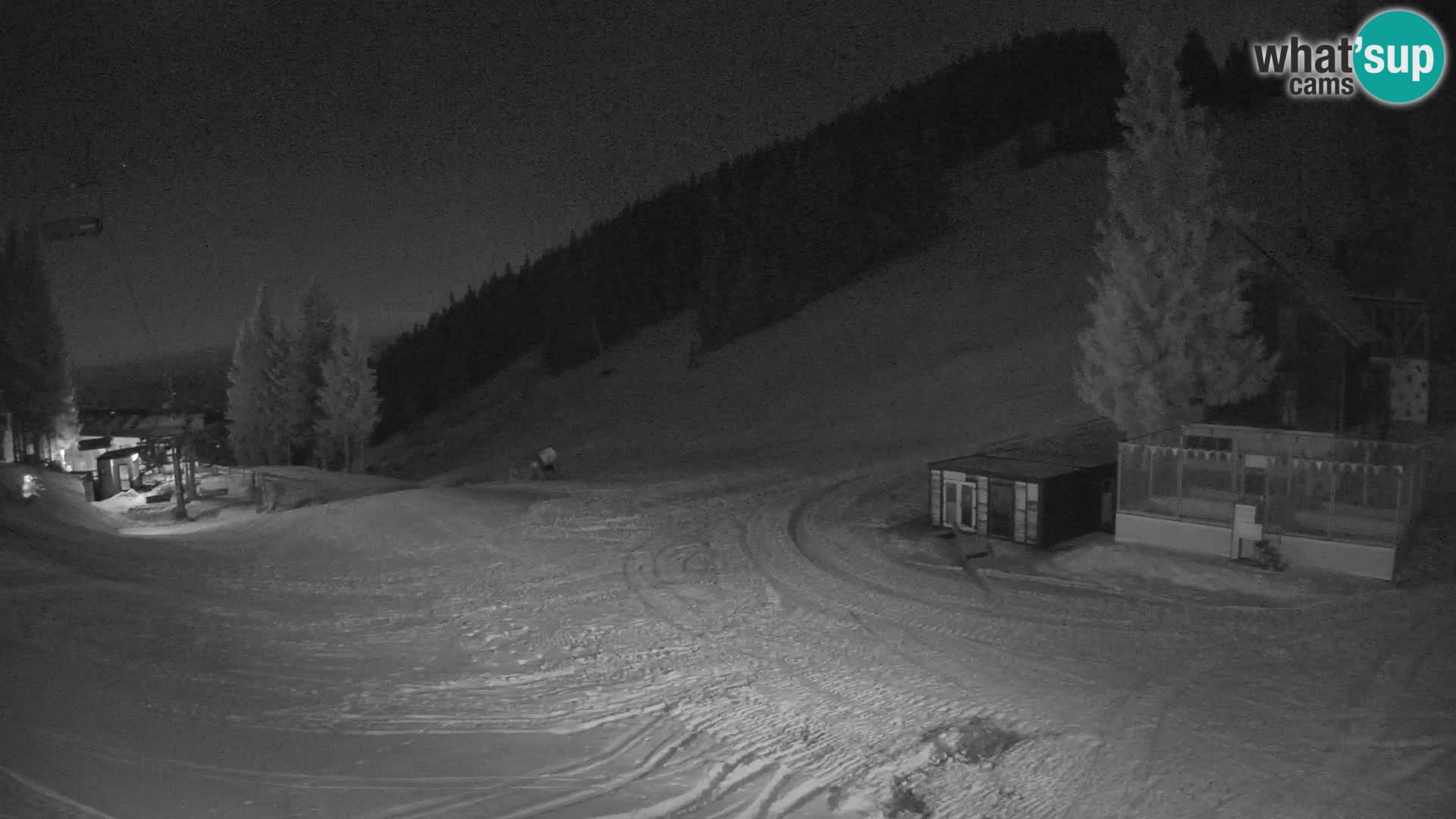 Webcam en direct de la station de ski de GOLTE – vue sur Medvedjak – Slovénie