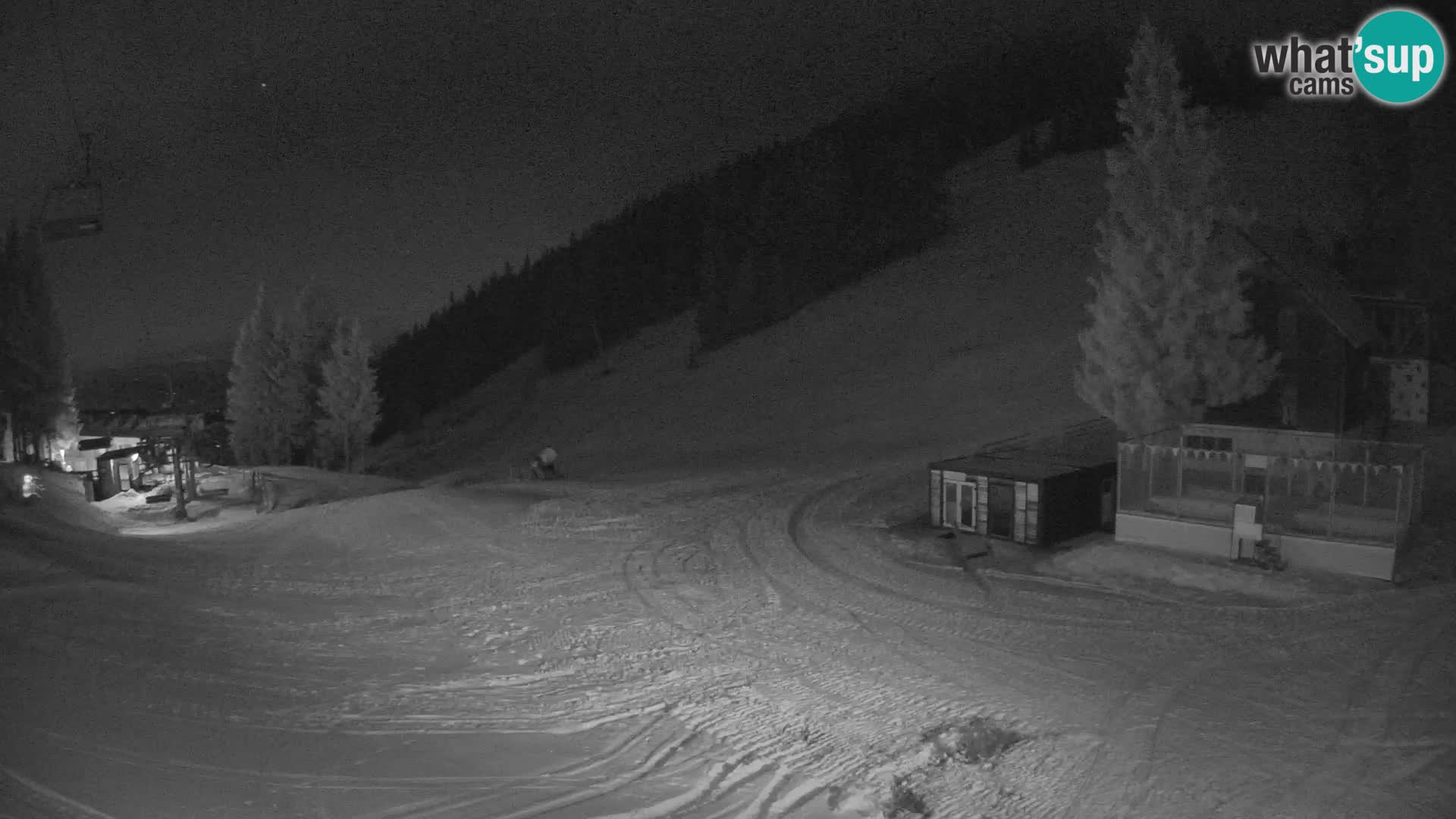 Webcam en direct de la station de ski de GOLTE – vue sur Medvedjak – Slovénie