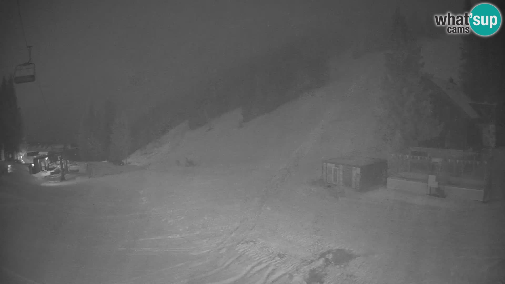 GOLTE Ski resort live webcam – view to Medvedjak – Slovenia