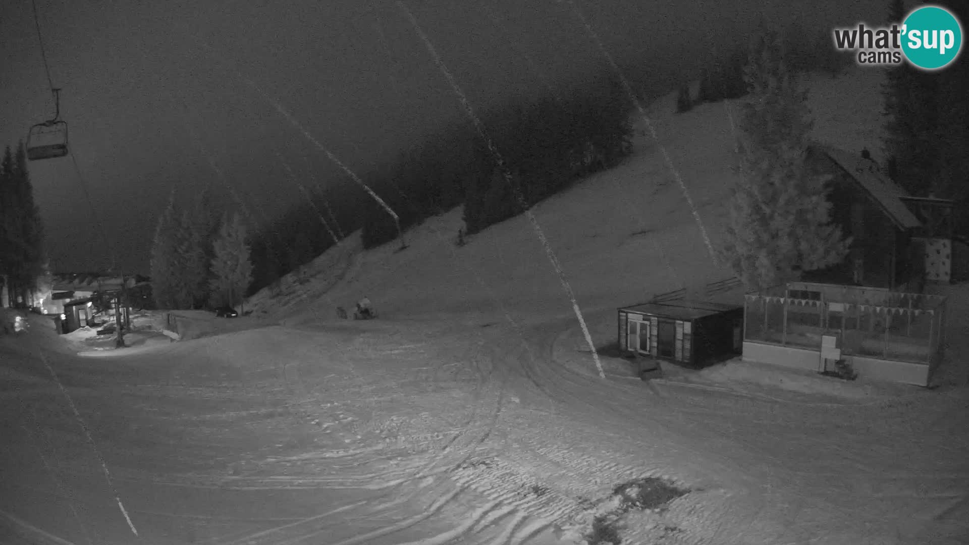 GOLTE Ski resort live webcam – view to Medvedjak – Slovenia