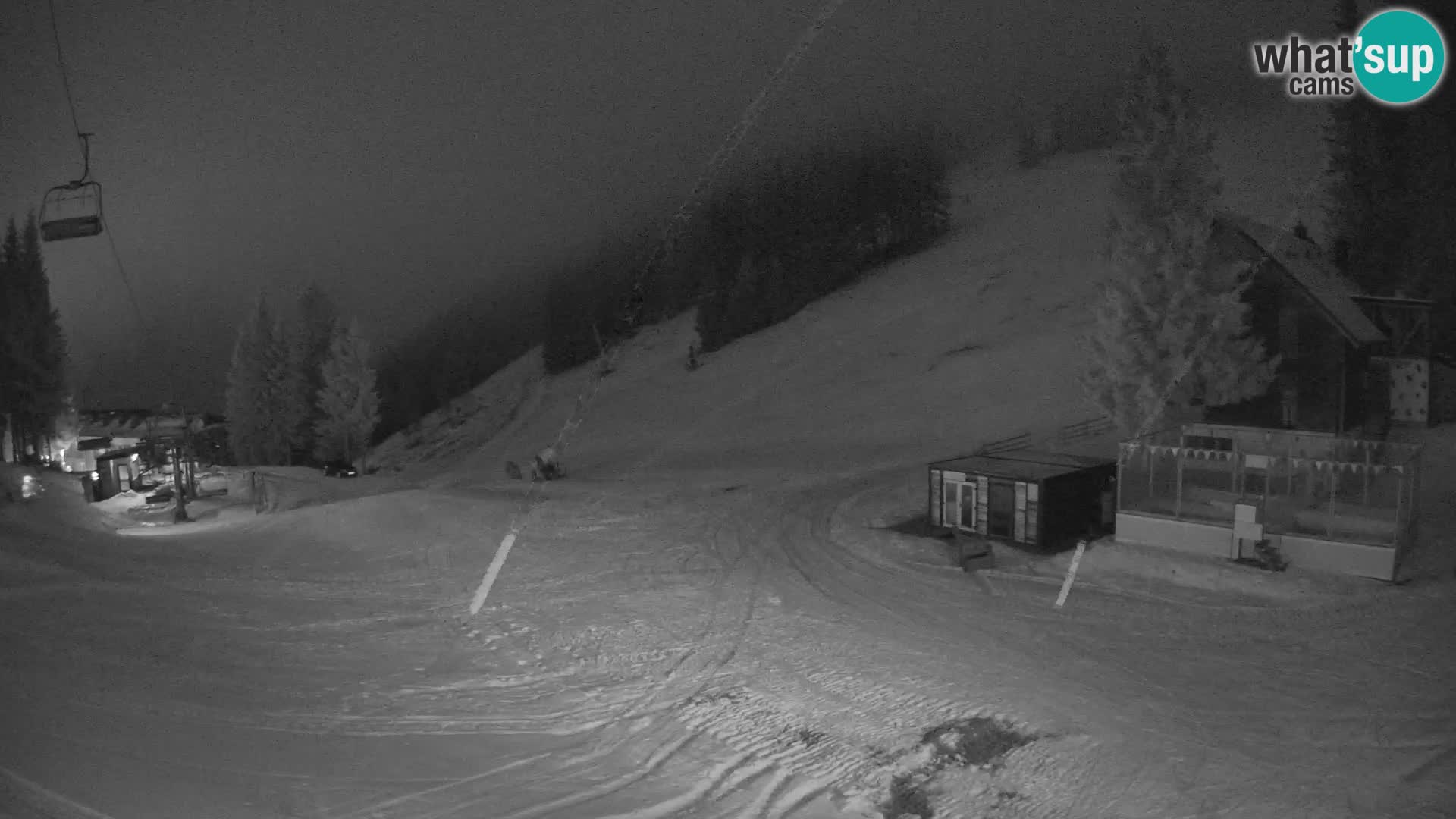 GOLTE skijalište web kamera – pogled na Medvedjak – Slovenija