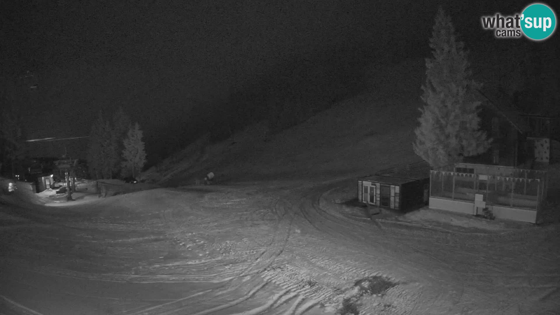 Webcam en direct de la station de ski de GOLTE – vue sur Medvedjak – Slovénie