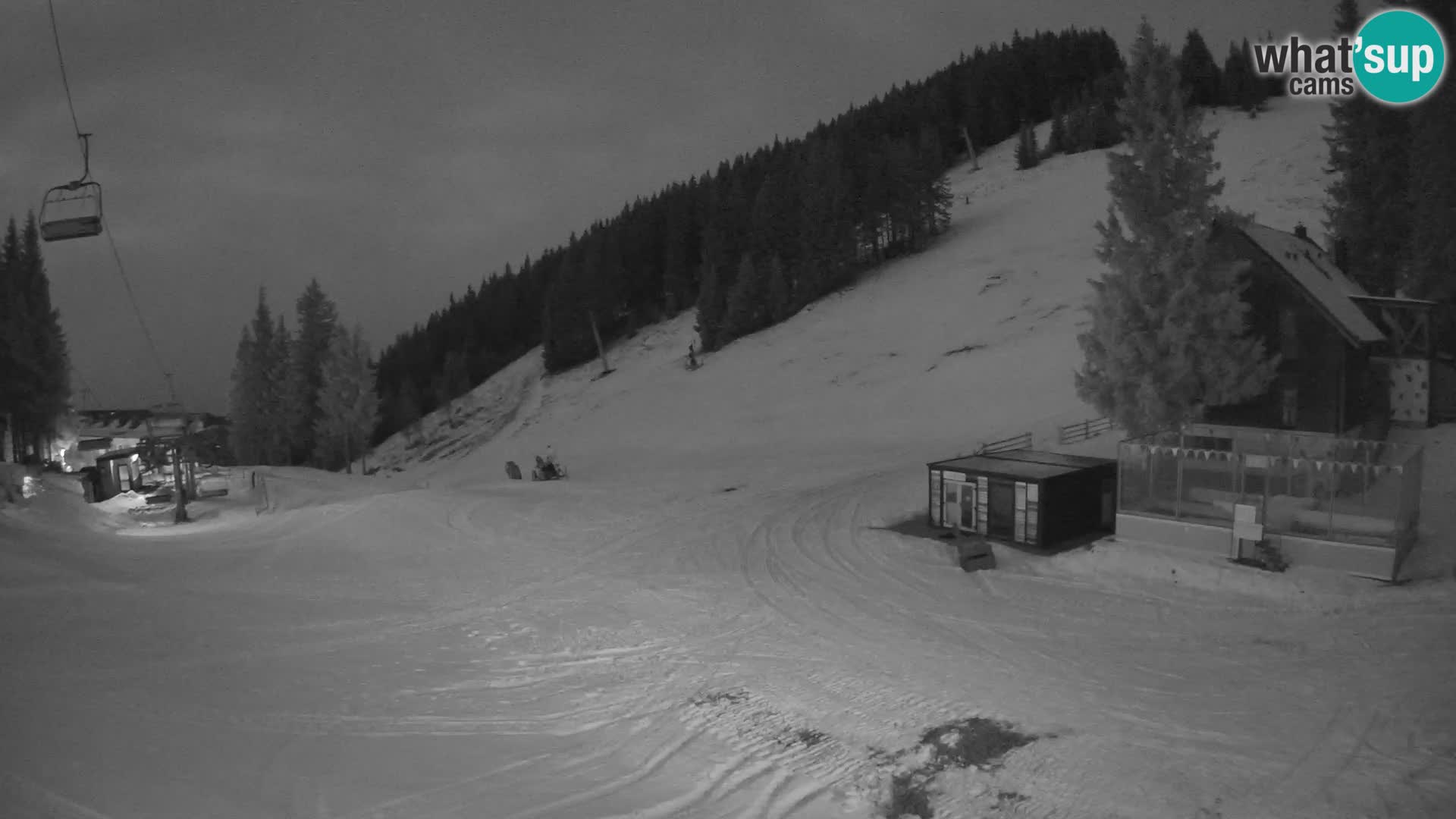 Webcam en direct de la station de ski de GOLTE – vue sur Medvedjak – Slovénie