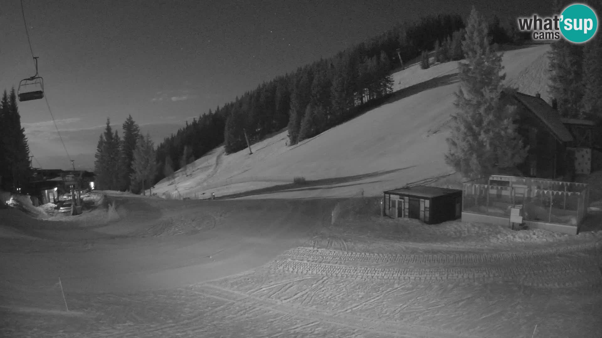 Webcam en direct de la station de ski de GOLTE – vue sur Medvedjak – Slovénie