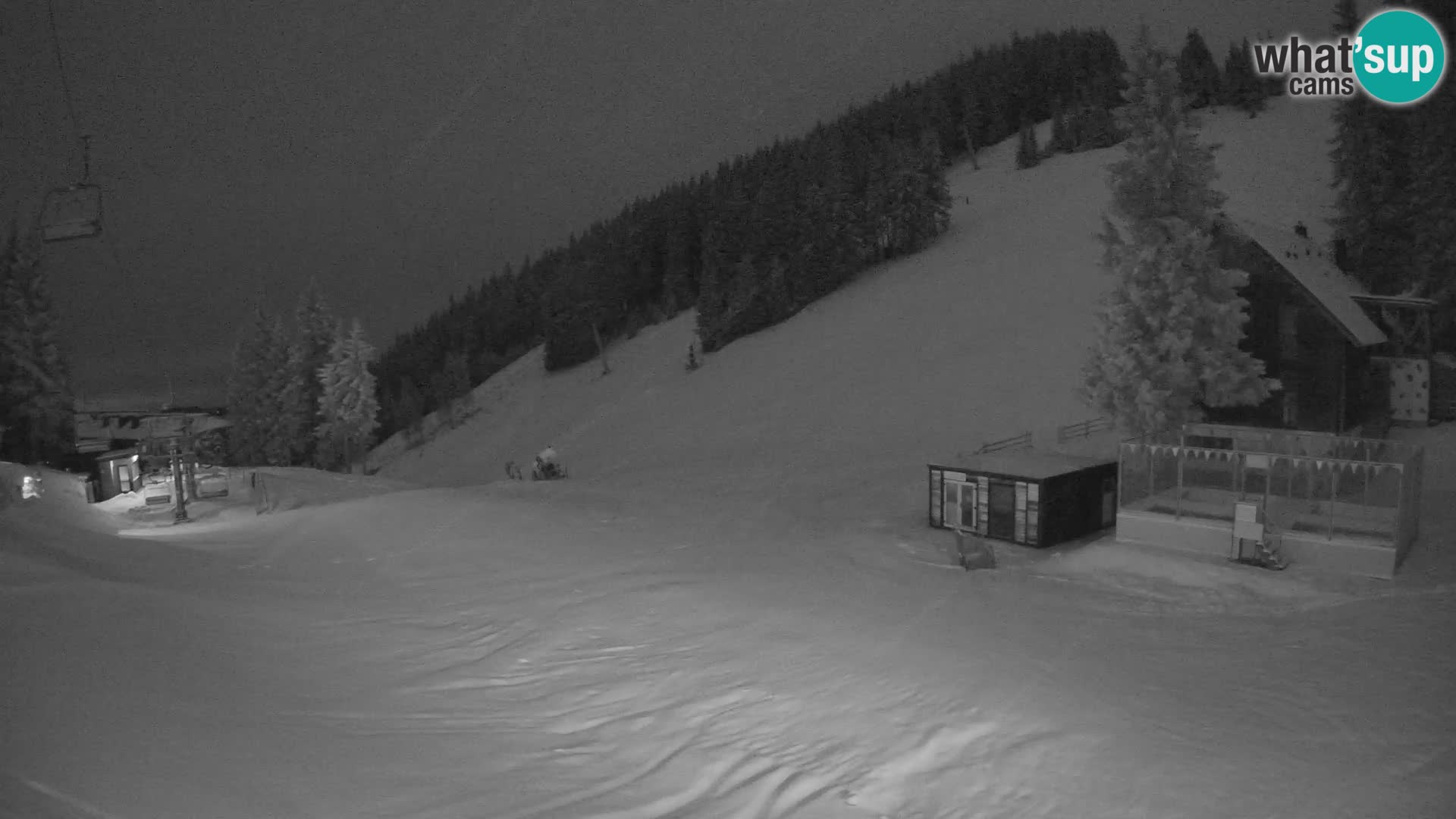 GOLTE Ski resort live webcam – view to Medvedjak – Slovenia