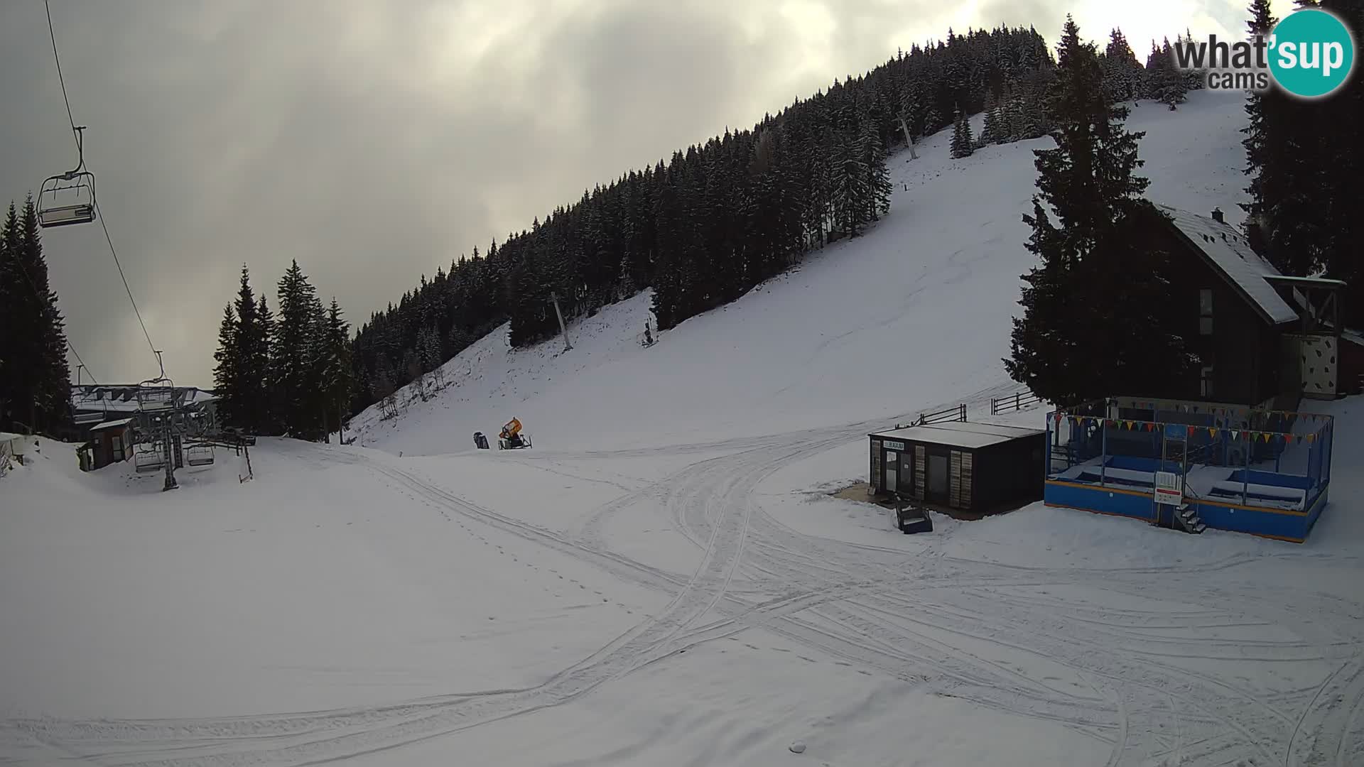 GOLTE stazione sciistica webcam – vista Medvedjak – Slovenia