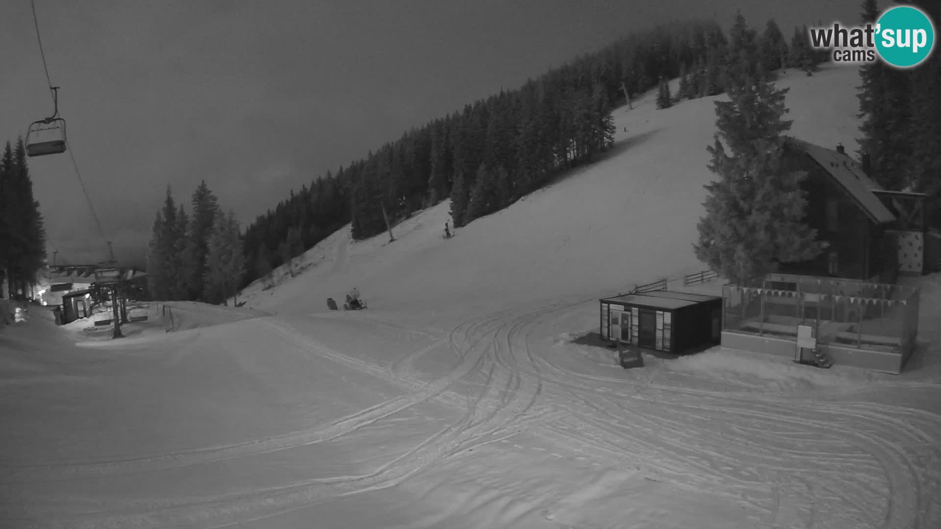 Webcam en direct de la station de ski de GOLTE – vue sur Medvedjak – Slovénie