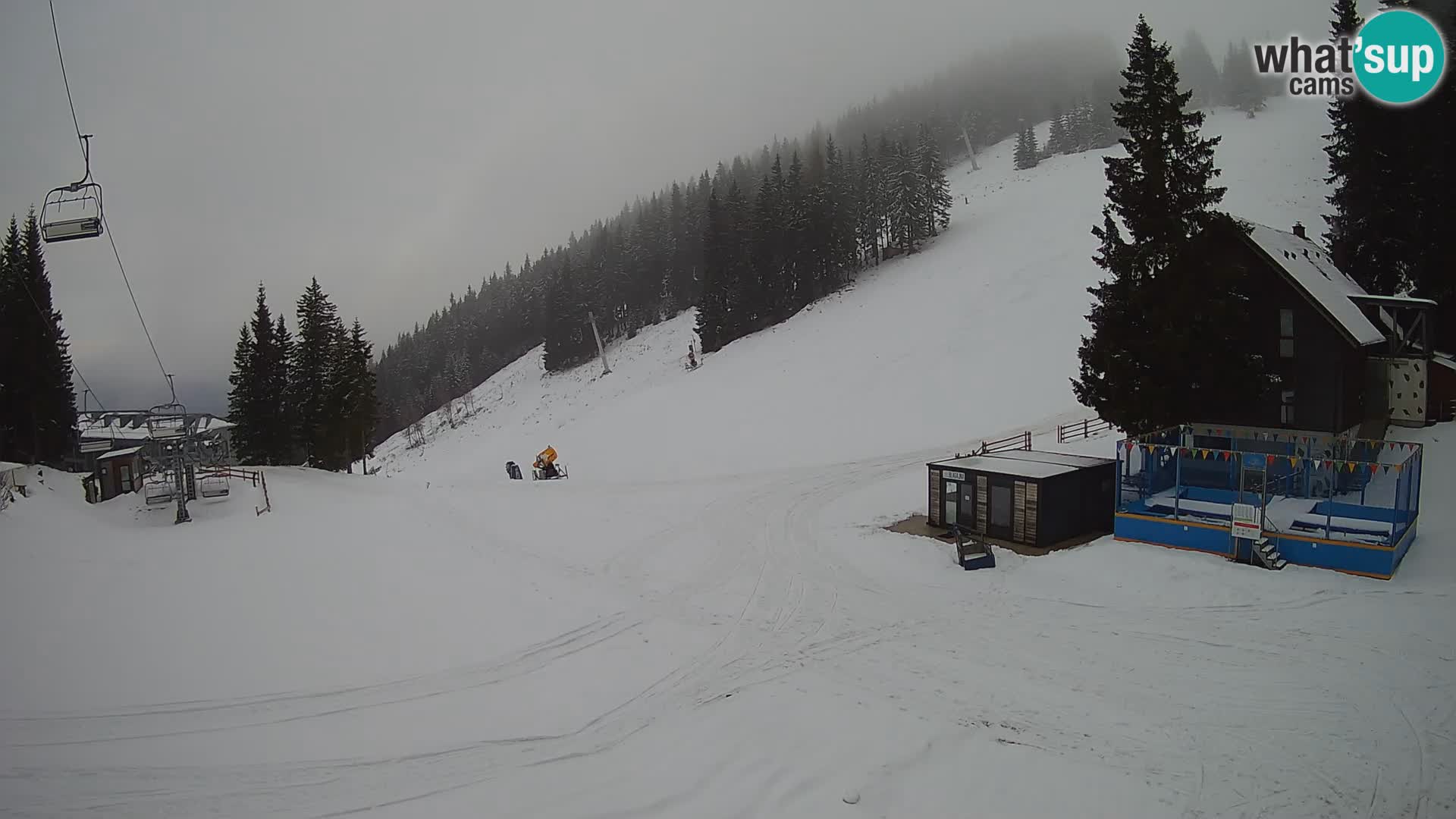 GOLTE stazione sciistica webcam – vista Medvedjak – Slovenia