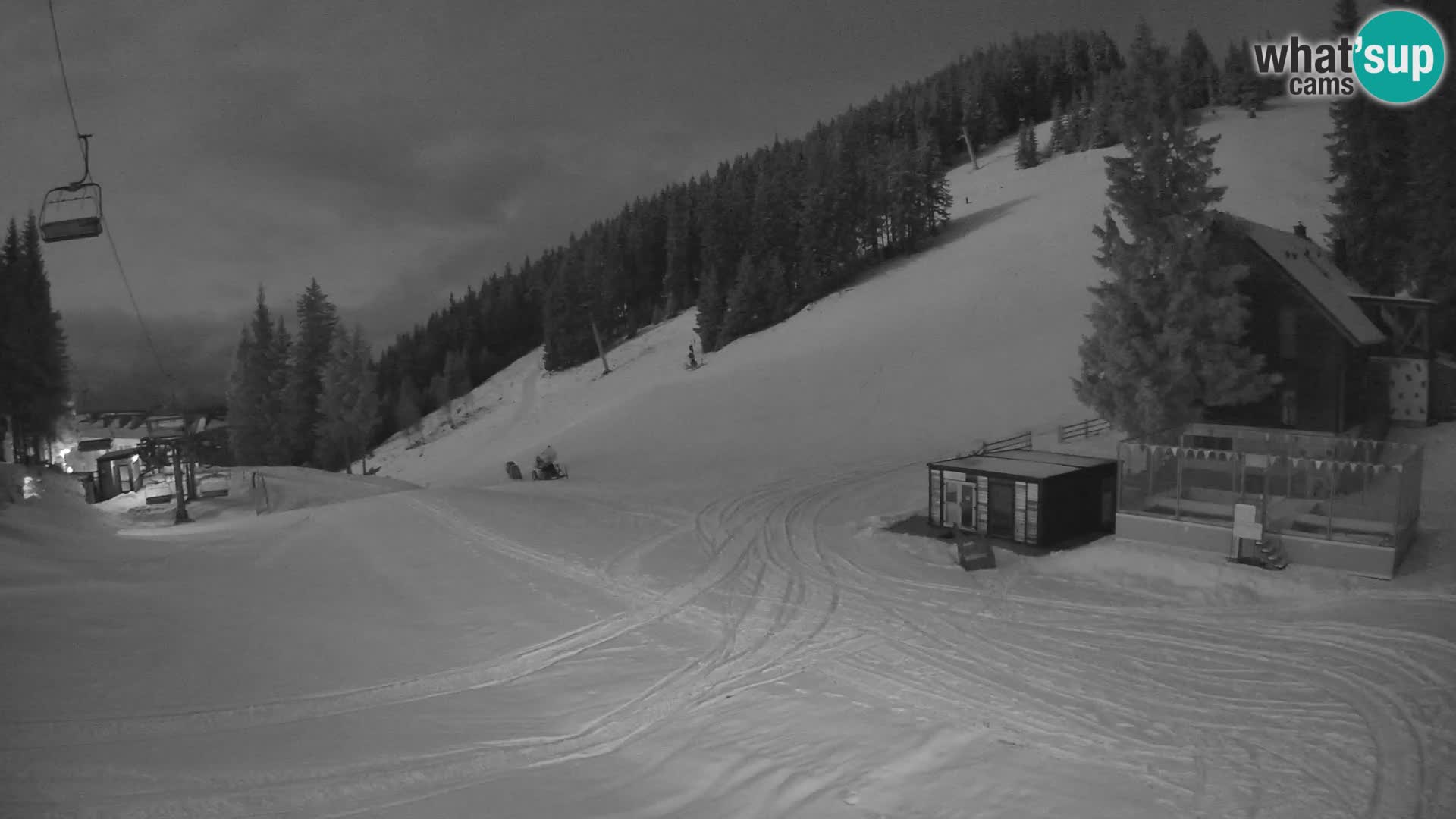 GOLTE skijalište web kamera – pogled na Medvedjak – Slovenija