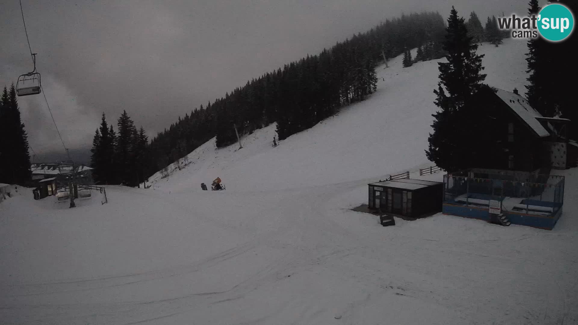 GOLTE Skigebiet webcam – Schöne Aussicht auf Medvedjak – Slowenien
