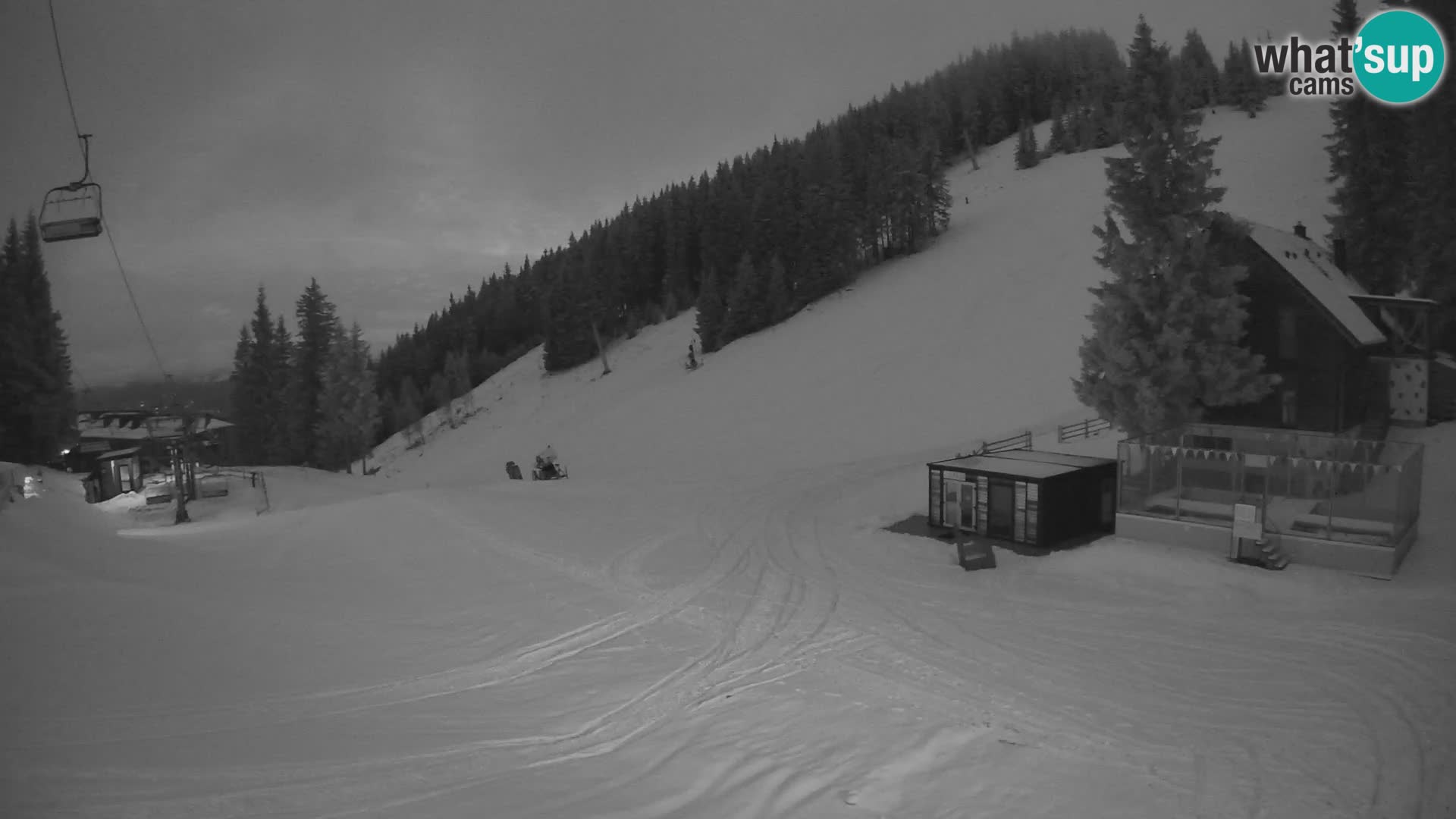 GOLTE Skigebiet webcam – Schöne Aussicht auf Medvedjak – Slowenien
