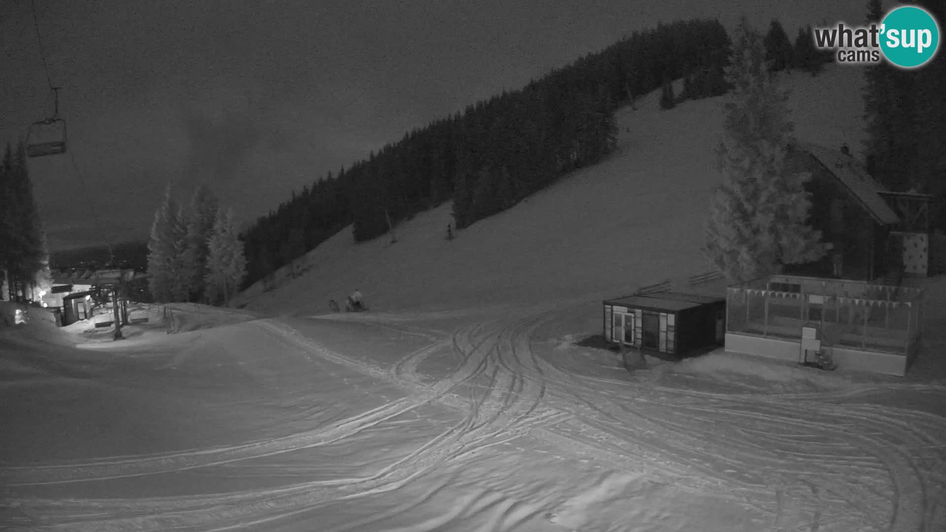 GOLTE skijalište web kamera – pogled na Medvedjak – Slovenija