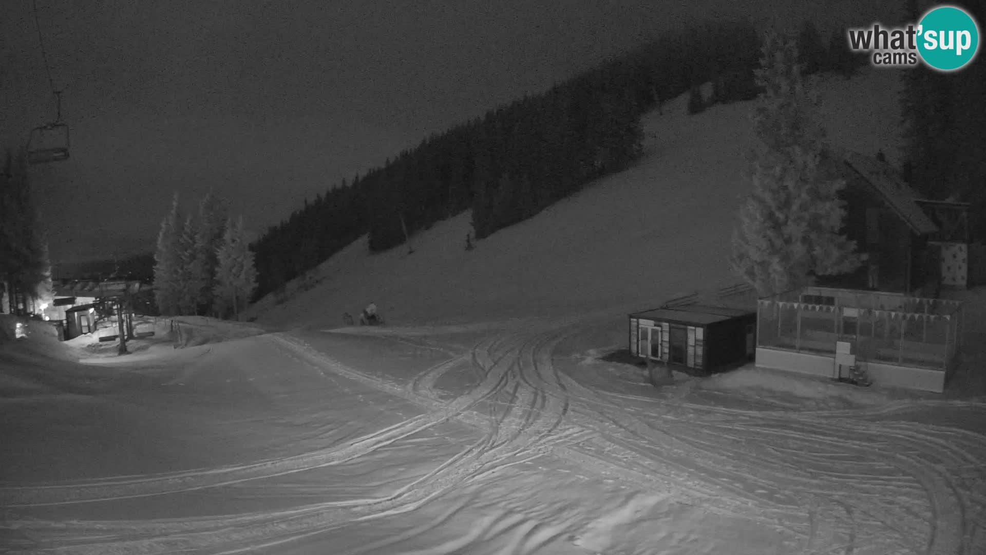 GOLTE Ski resort live webcam – view to Medvedjak – Slovenia