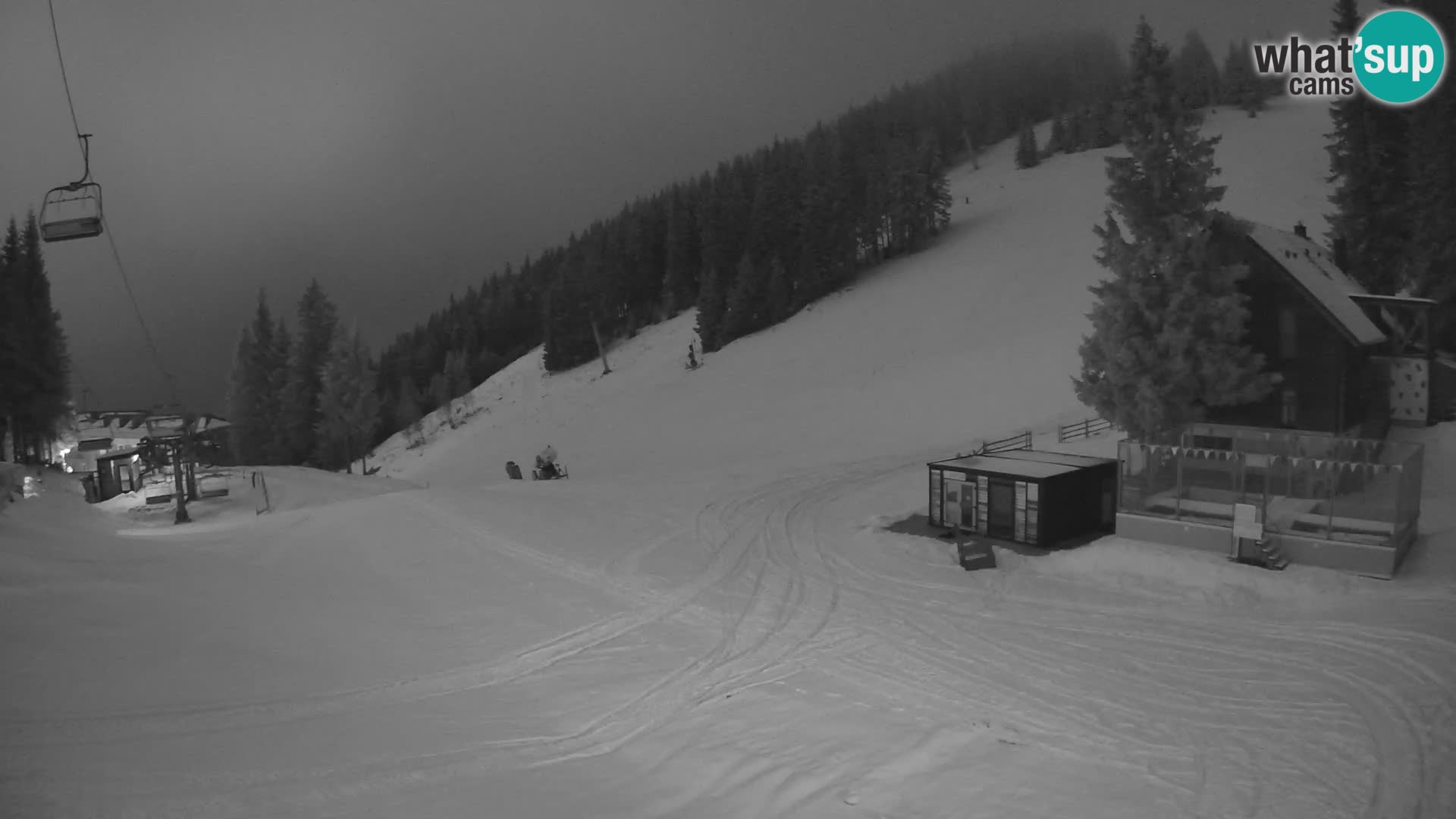 GOLTE skijalište web kamera – pogled na Medvedjak – Slovenija