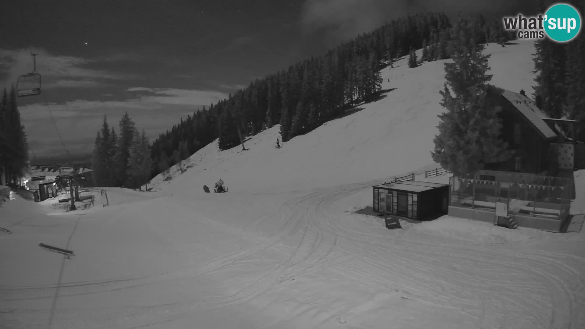 GOLTE Ski resort live webcam – view to Medvedjak – Slovenia