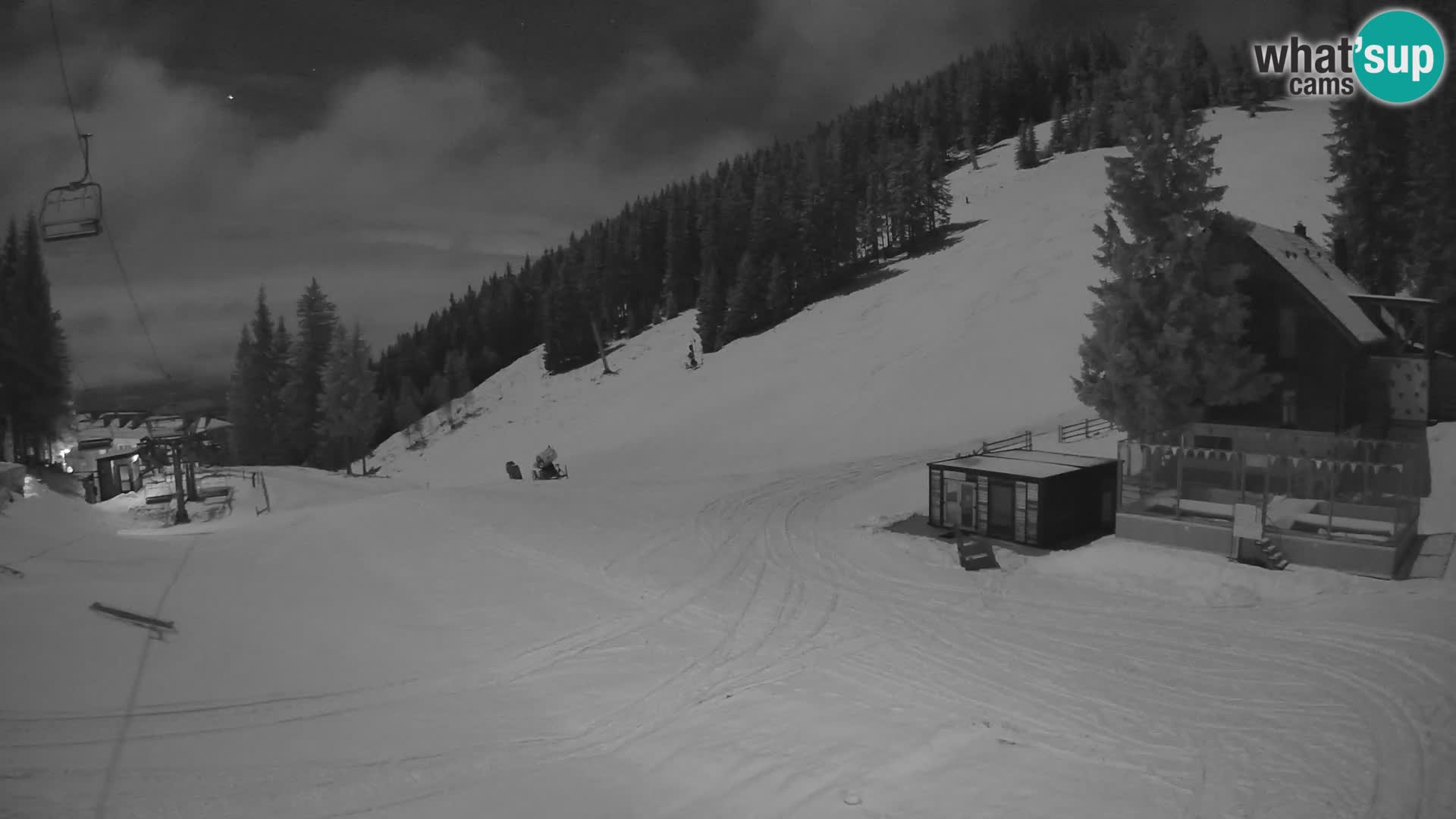 GOLTE skijalište web kamera – pogled na Medvedjak – Slovenija