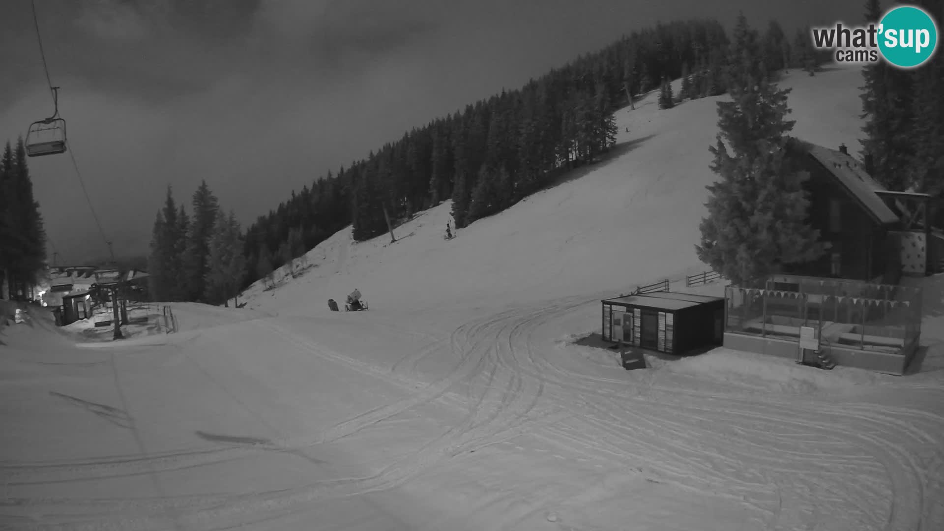 GOLTE skijalište web kamera – pogled na Medvedjak – Slovenija