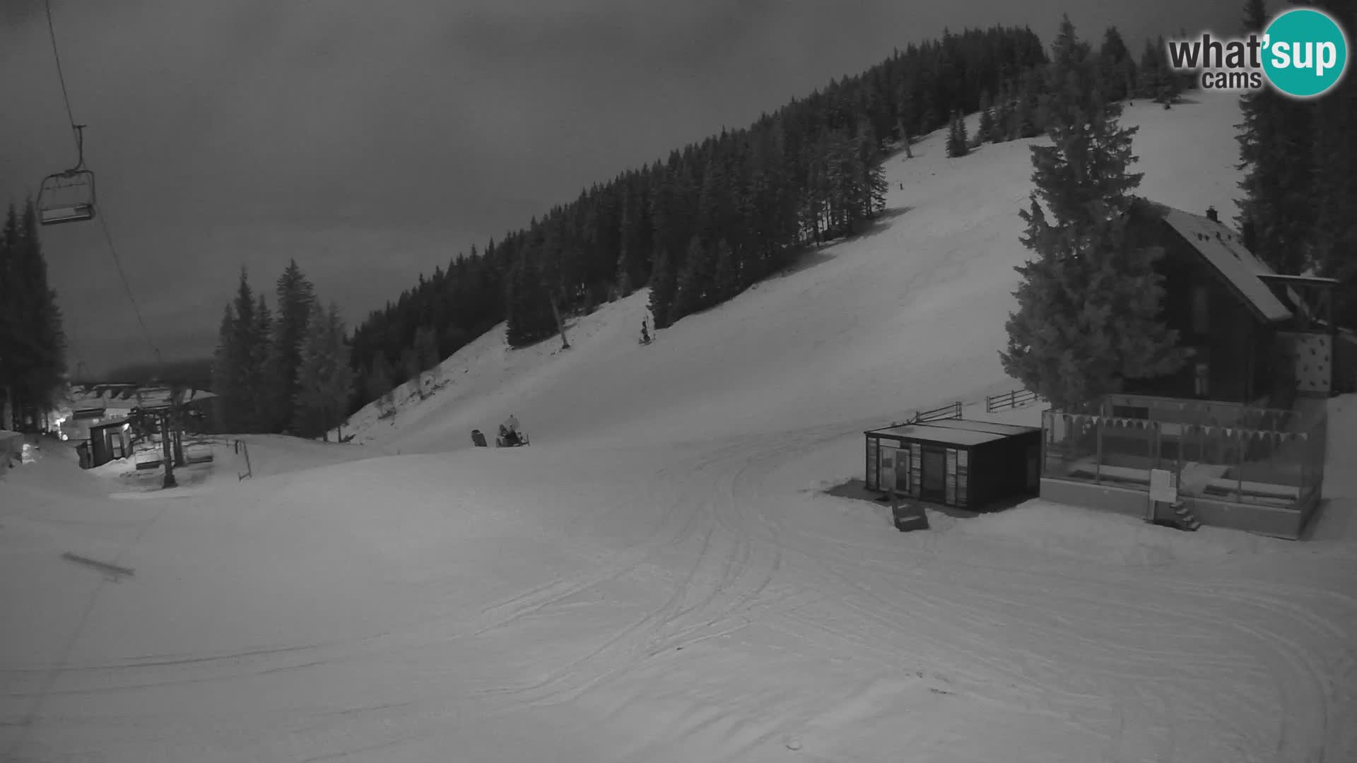 GOLTE Ski resort live webcam – view to Medvedjak – Slovenia