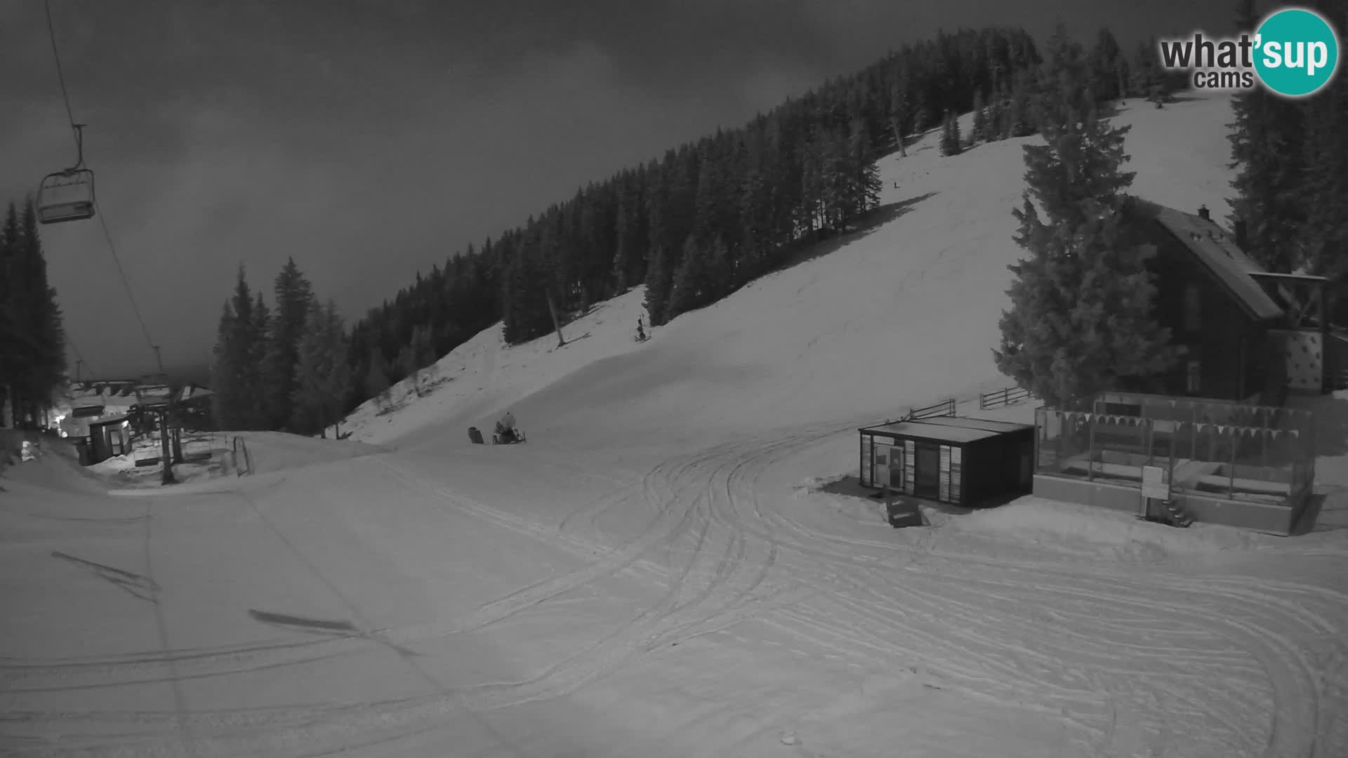 Webcam en direct de la station de ski de GOLTE – vue sur Medvedjak – Slovénie