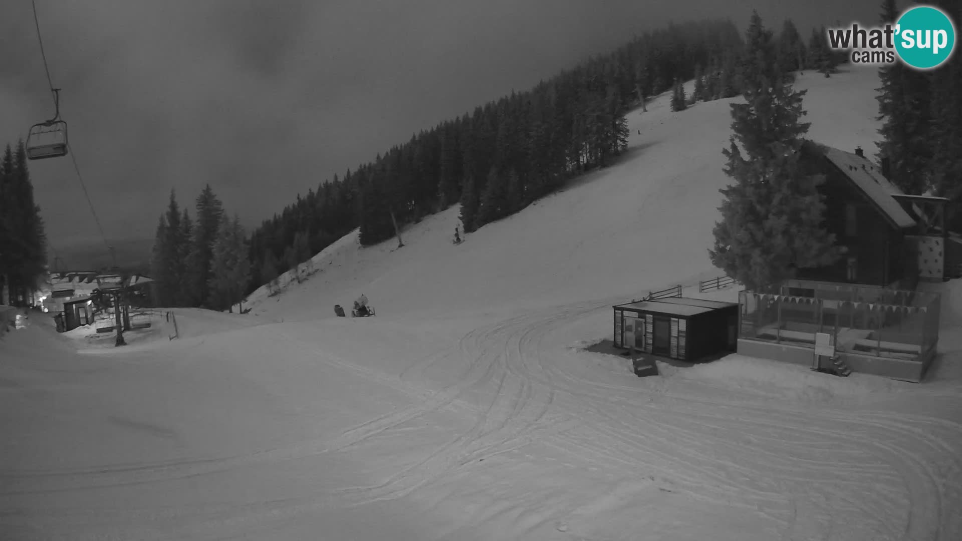 GOLTE Ski resort live webcam – view to Medvedjak – Slovenia