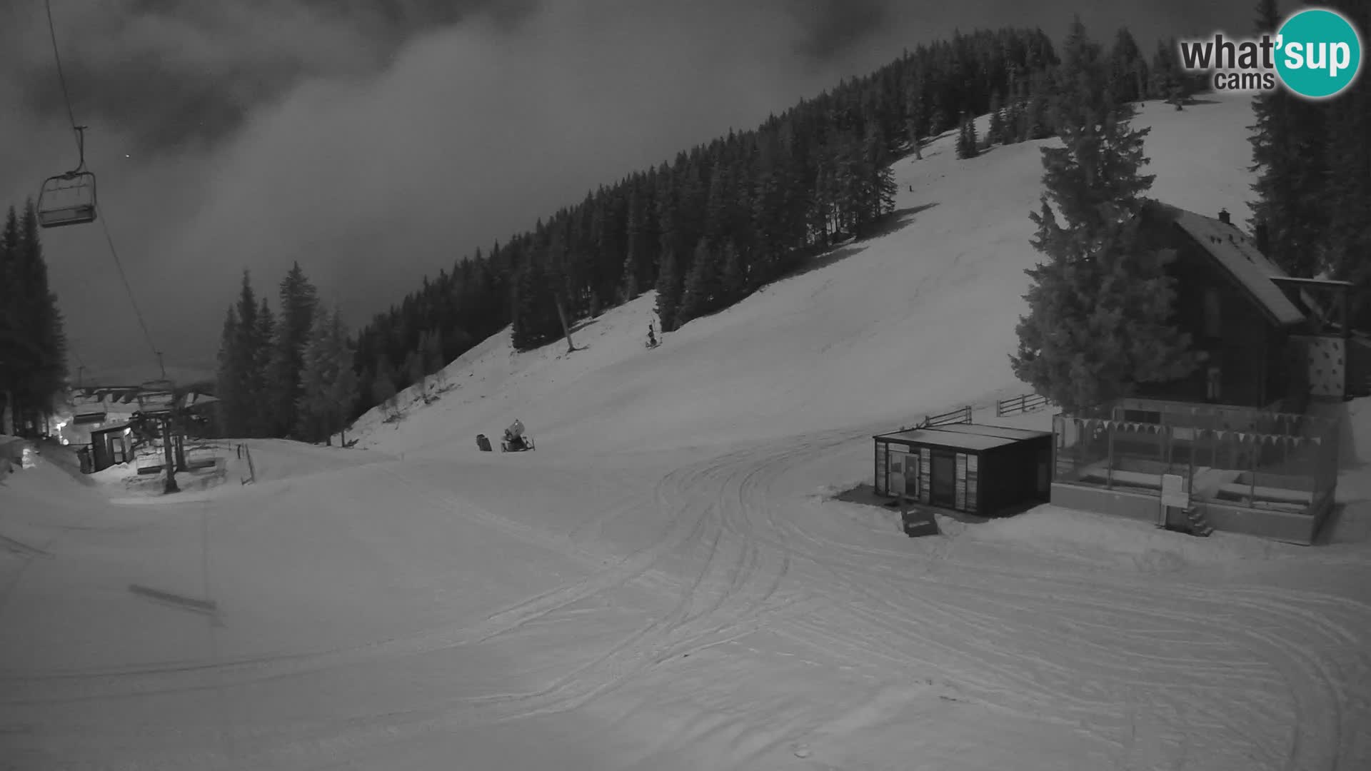 Webcam en direct de la station de ski de GOLTE – vue sur Medvedjak – Slovénie