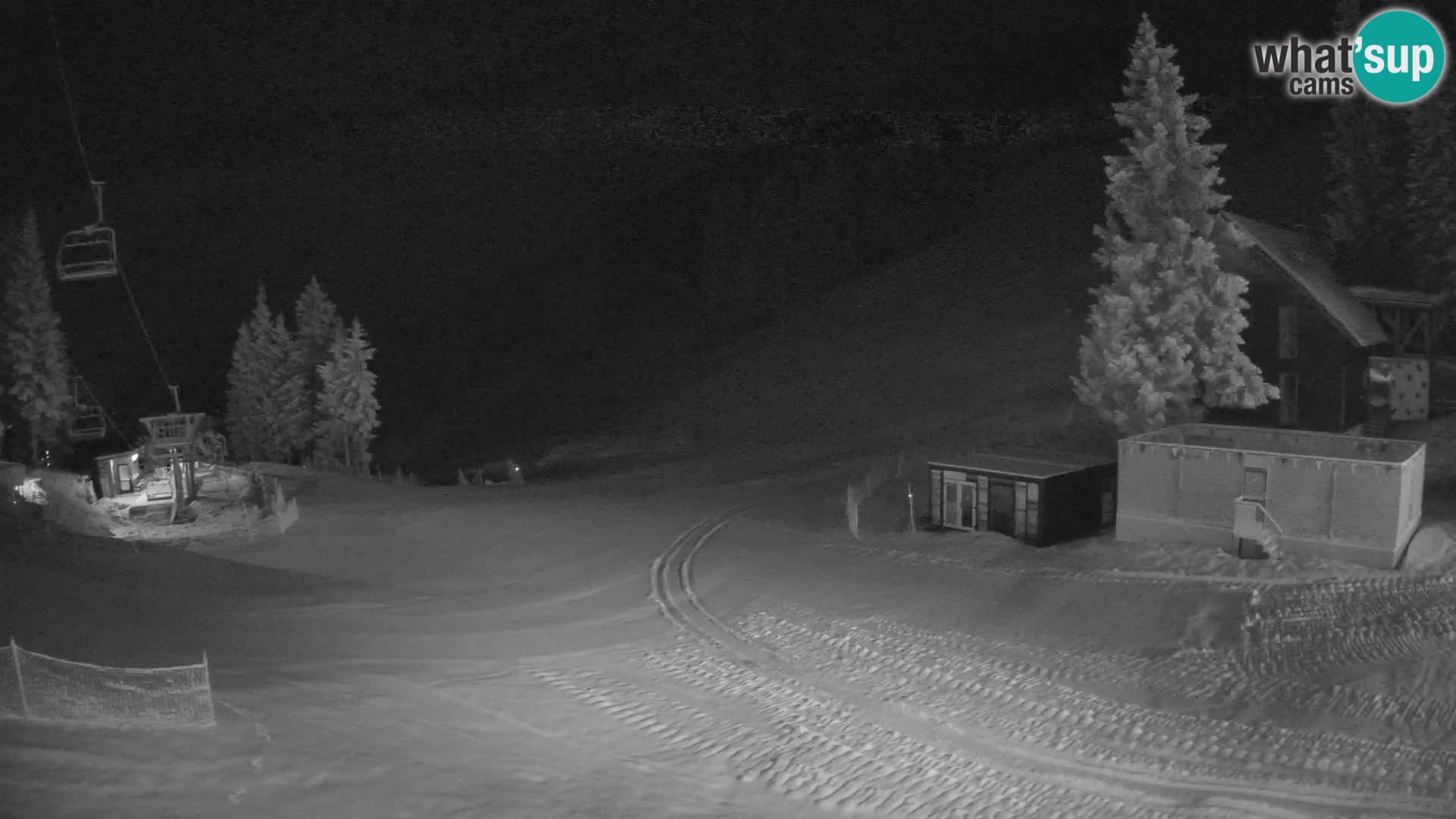 GOLTE Ski resort live webcam – view to Medvedjak – Slovenia