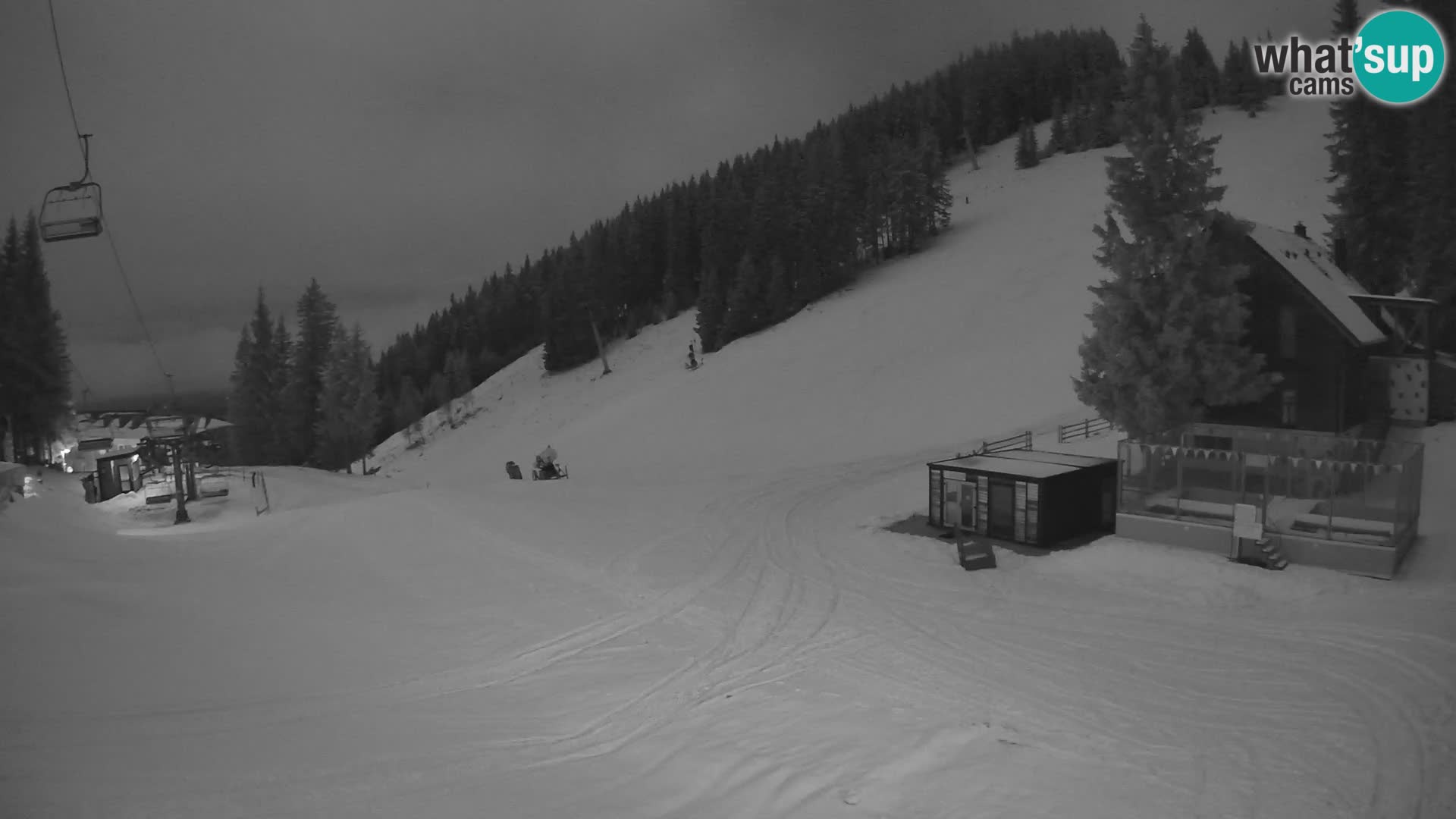 GOLTE Ski resort live webcam – view to Medvedjak – Slovenia
