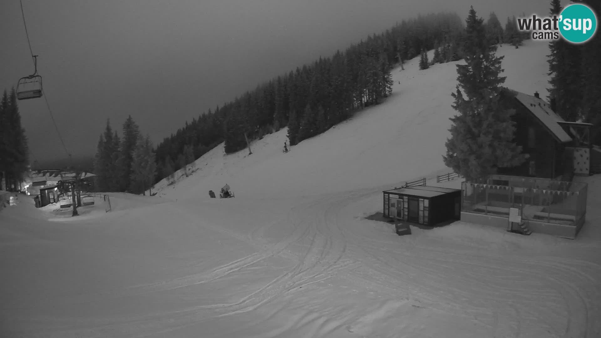 Webcam en direct de la station de ski de GOLTE – vue sur Medvedjak – Slovénie