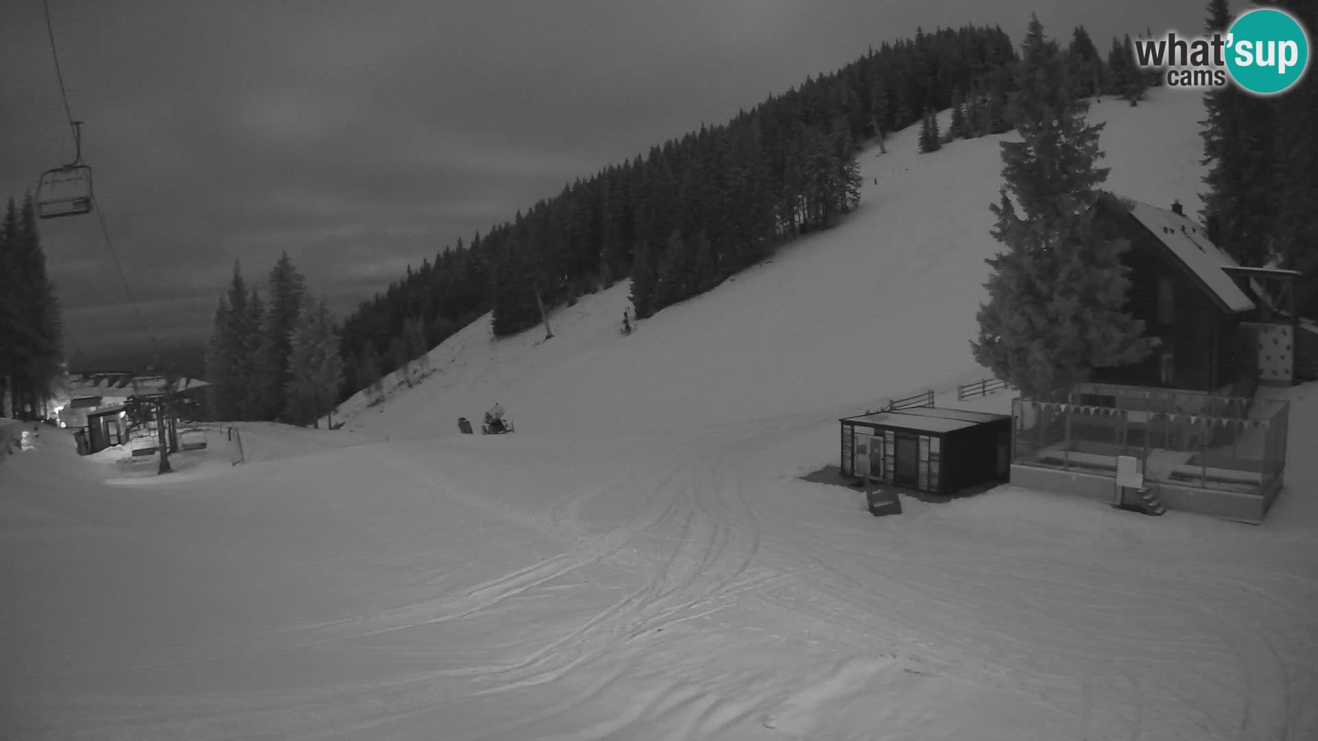Webcam en direct de la station de ski de GOLTE – vue sur Medvedjak – Slovénie