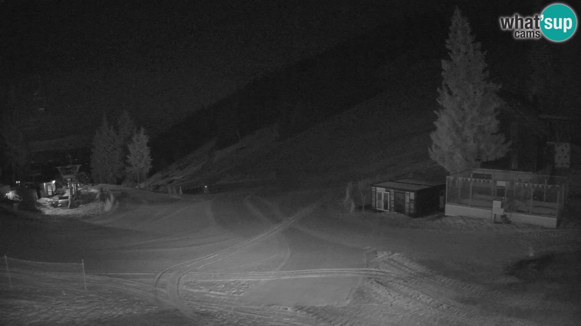 GOLTE Ski resort live webcam – view to Medvedjak – Slovenia