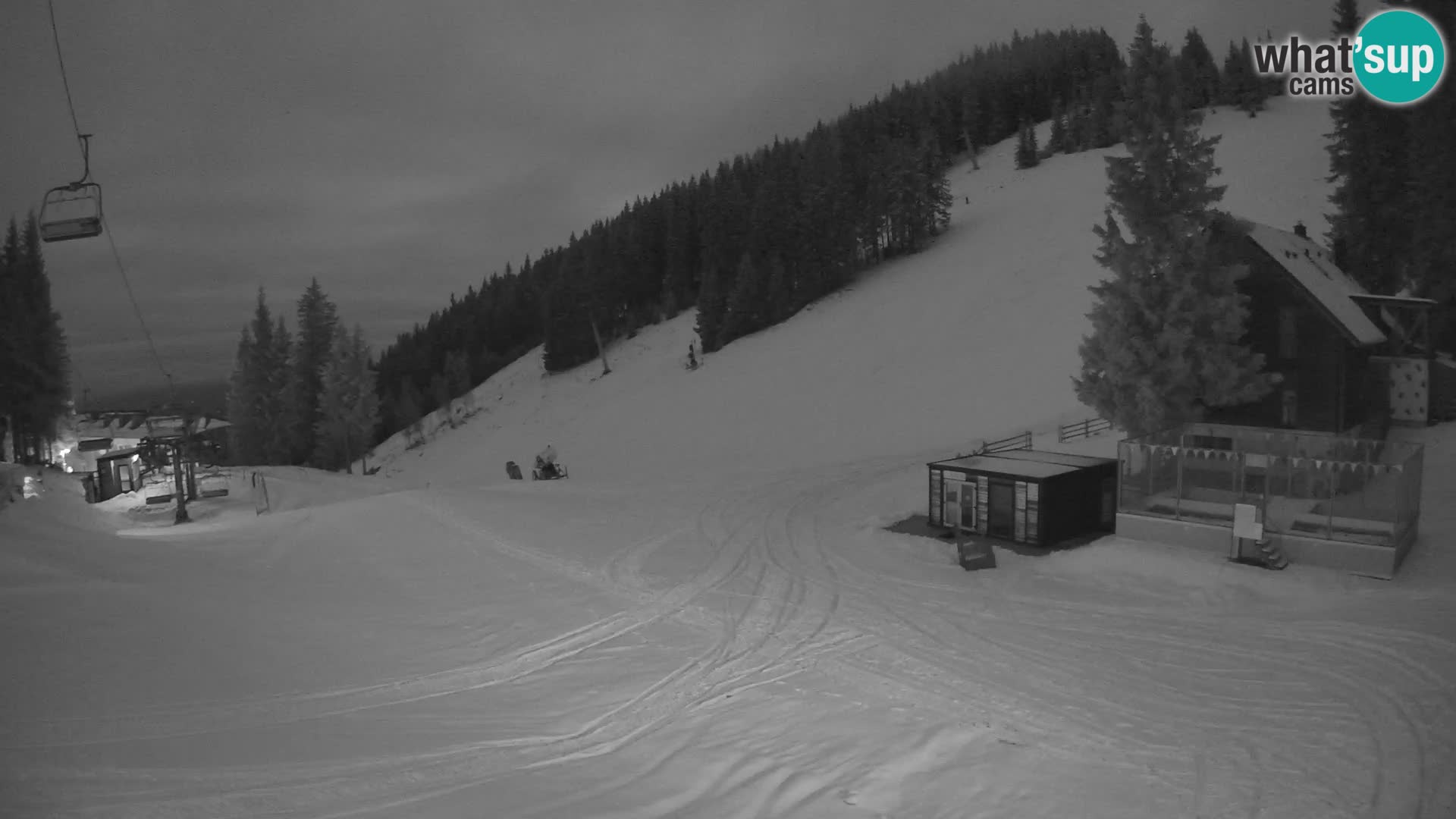 Webcam en direct de la station de ski de GOLTE – vue sur Medvedjak – Slovénie