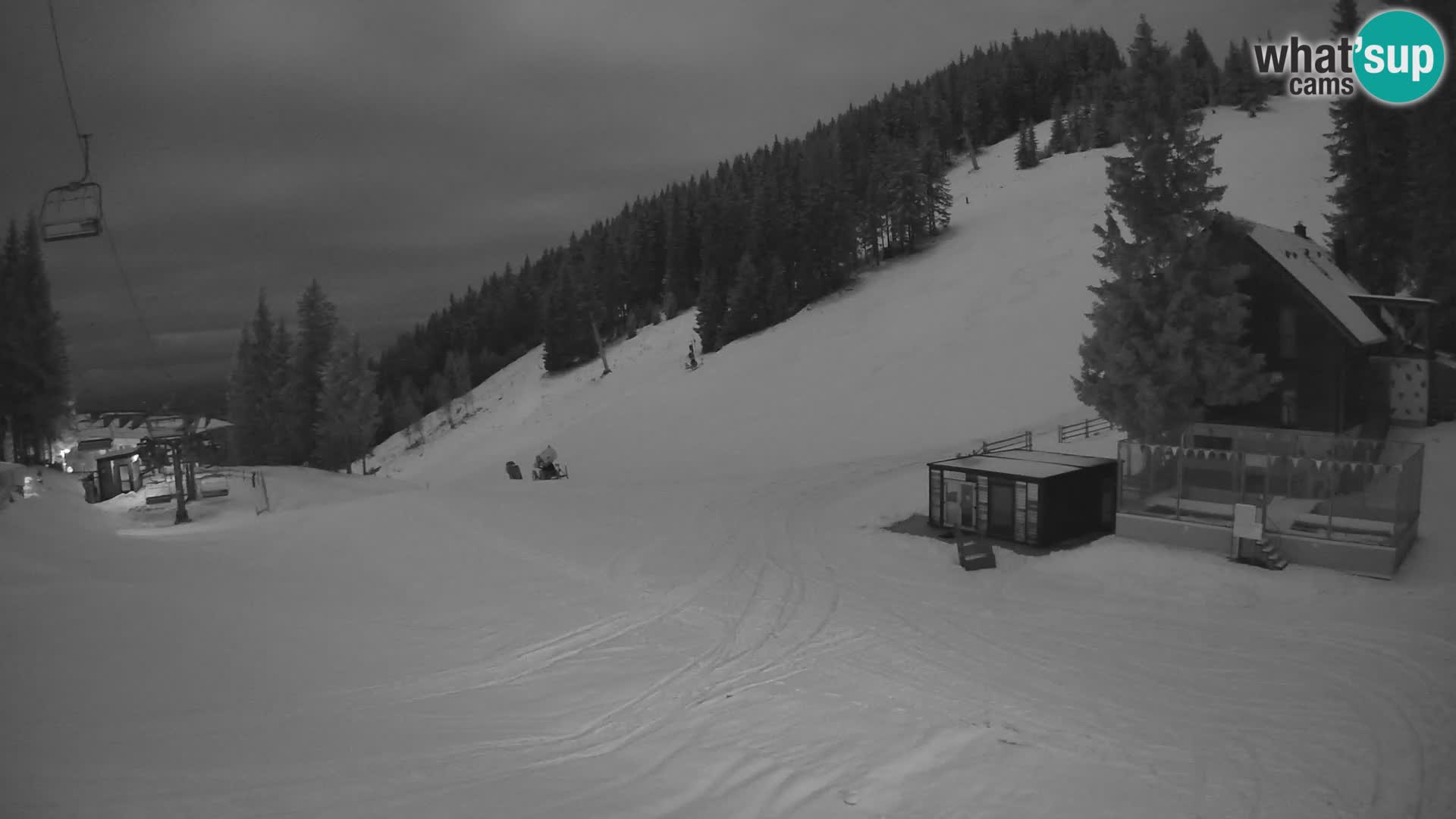 GOLTE Ski resort live webcam – view to Medvedjak – Slovenia