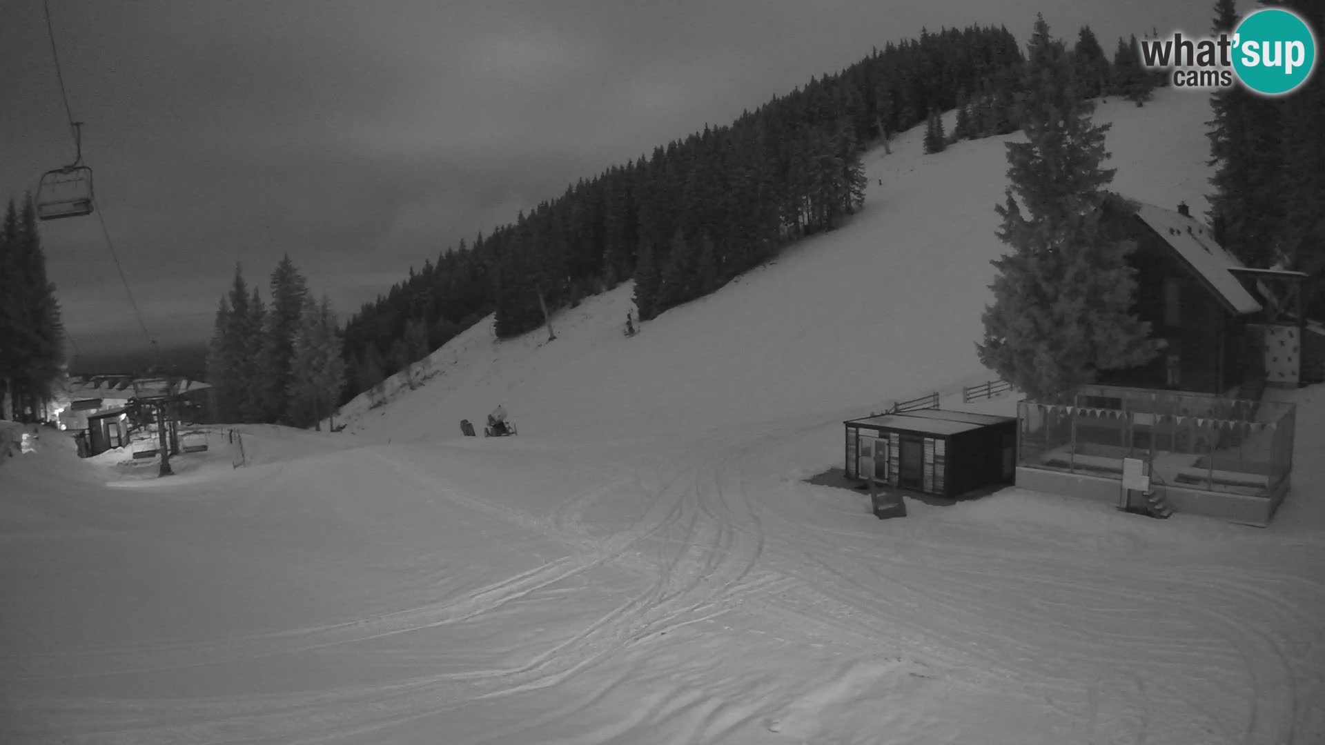 GOLTE Skigebiet webcam – Schöne Aussicht auf Medvedjak – Slowenien