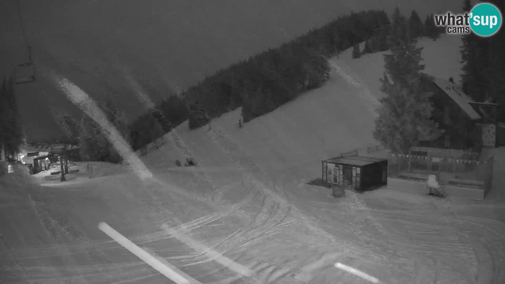 GOLTE Ski resort live webcam – view to Medvedjak – Slovenia