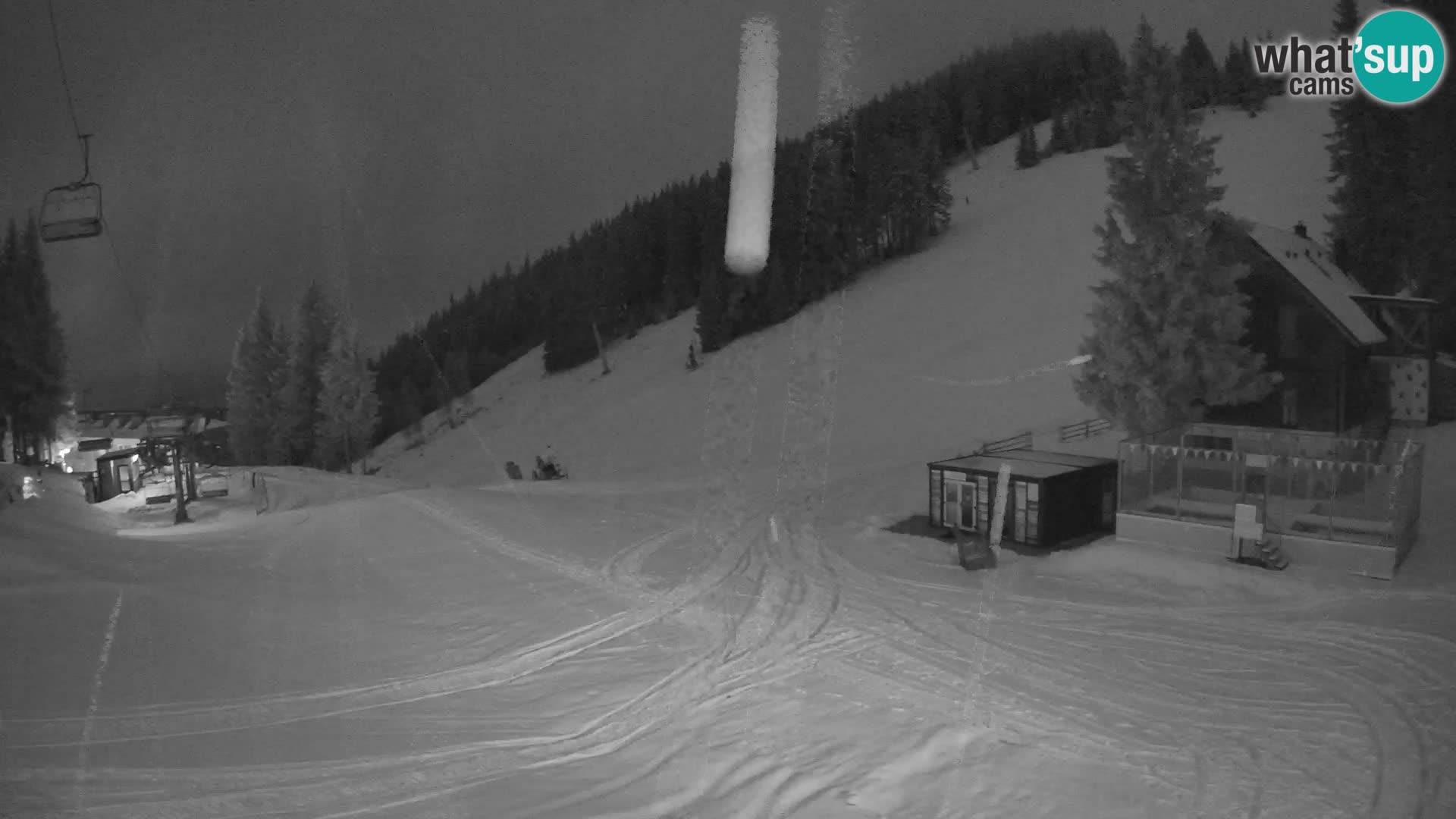 GOLTE skijalište web kamera – pogled na Medvedjak – Slovenija