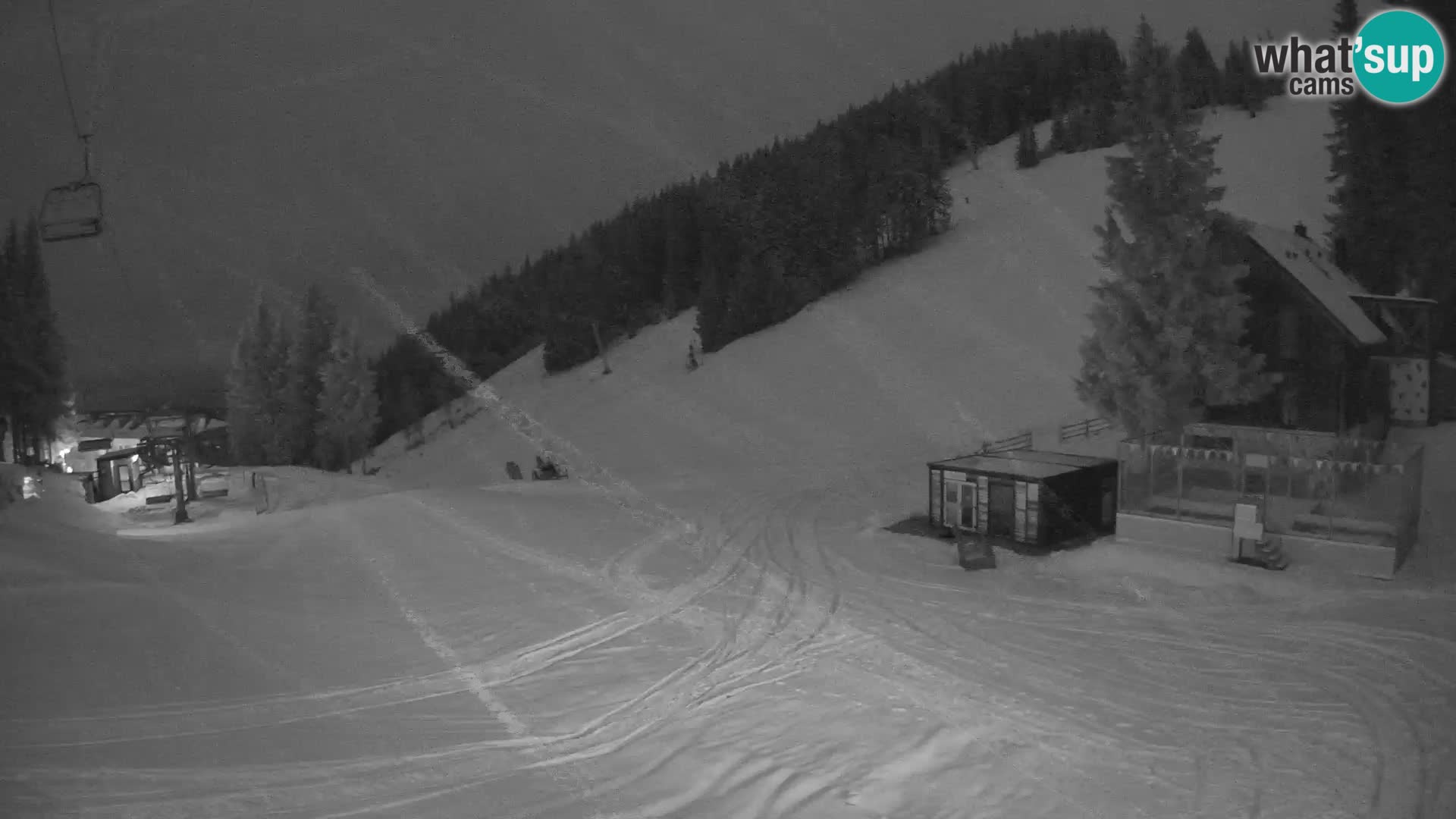 Webcam en direct de la station de ski de GOLTE – vue sur Medvedjak – Slovénie