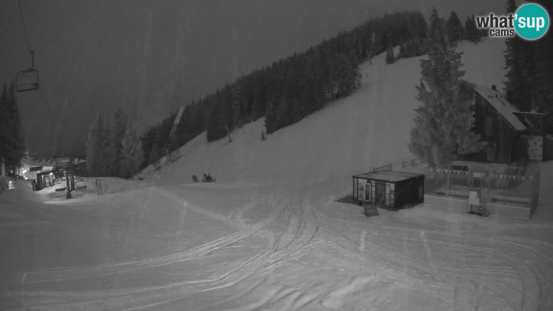 Webcam en direct de la station de ski de GOLTE – vue sur Medvedjak – Slovénie