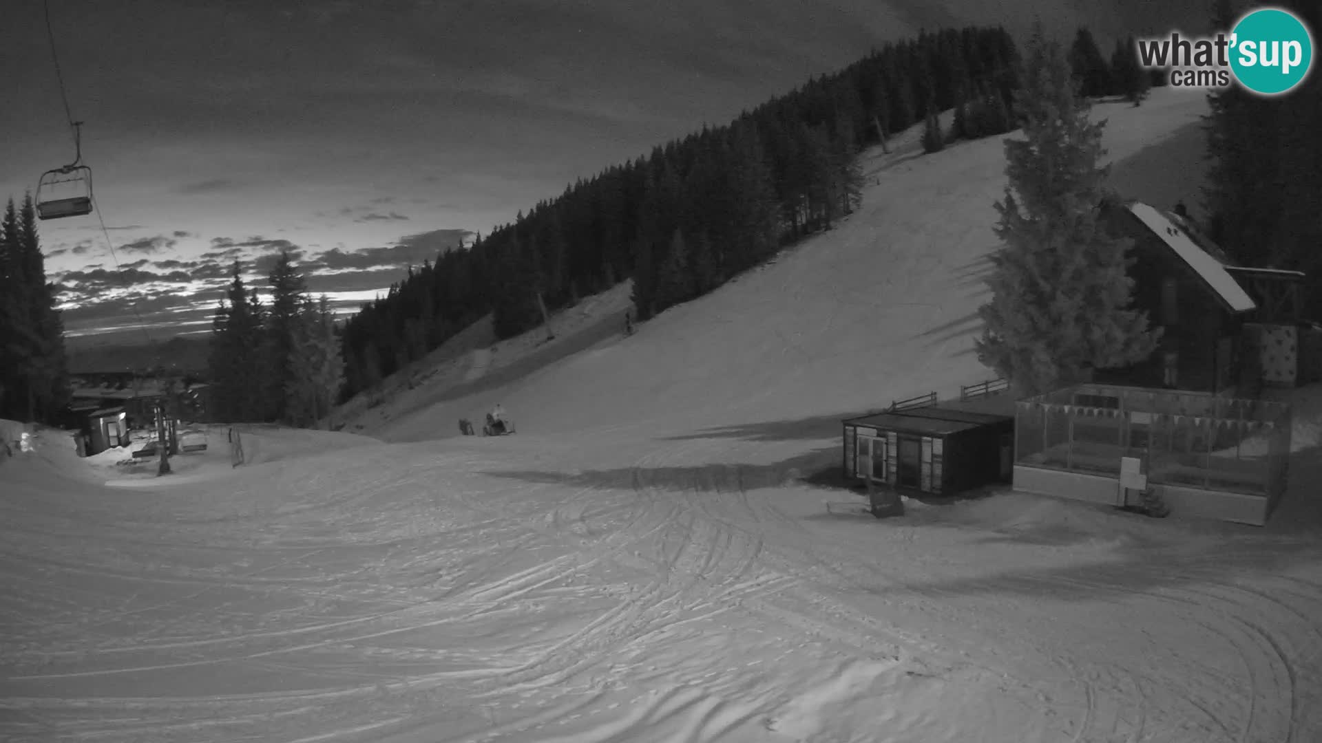 GOLTE Ski resort live webcam – view to Medvedjak – Slovenia
