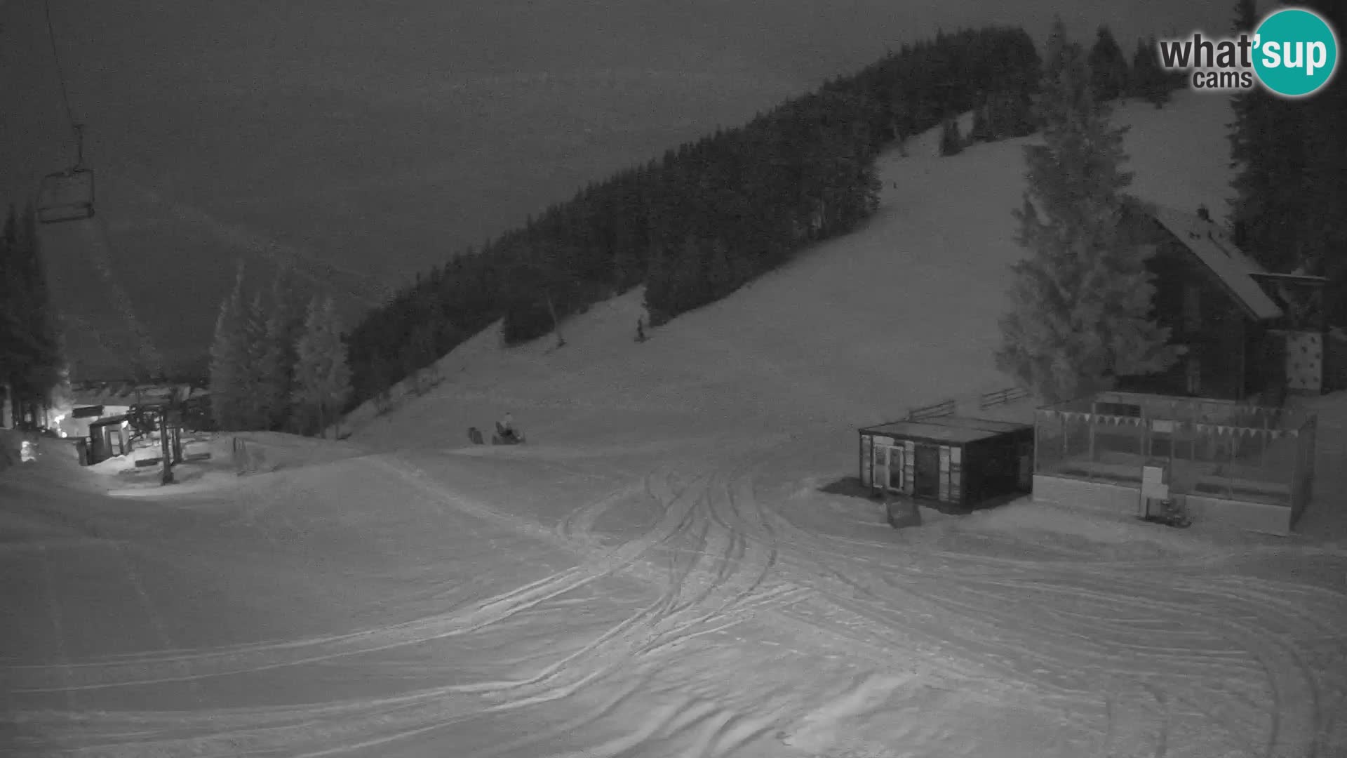 GOLTE Ski resort live webcam – view to Medvedjak – Slovenia