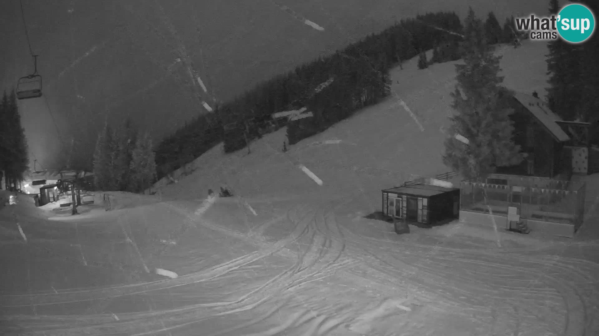 GOLTE Ski resort live webcam – view to Medvedjak – Slovenia