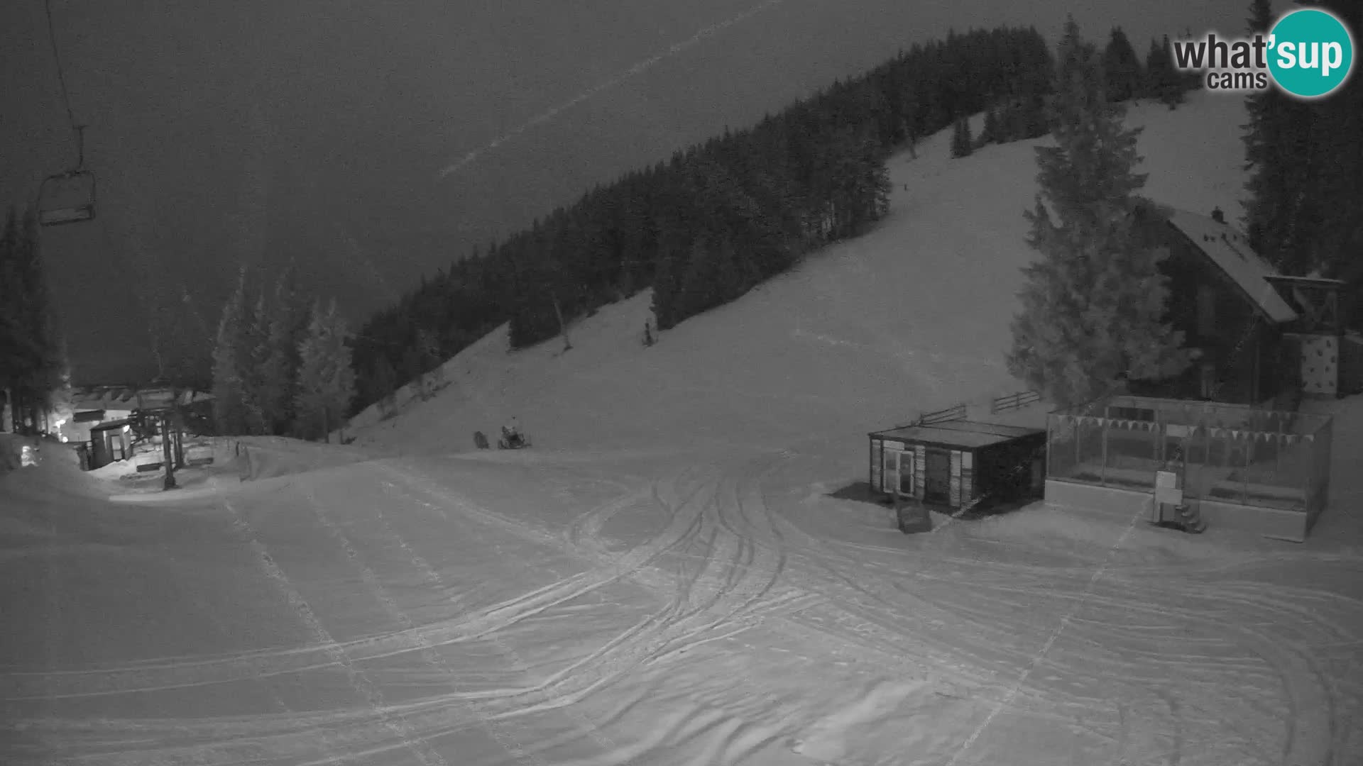 GOLTE Ski resort live webcam – view to Medvedjak – Slovenia