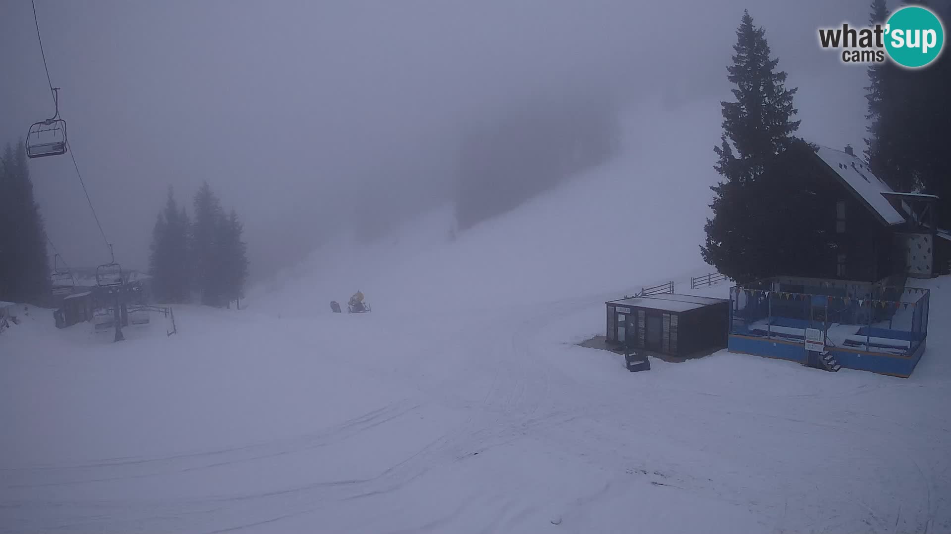 GOLTE Skigebiet webcam – Schöne Aussicht auf Medvedjak – Slowenien