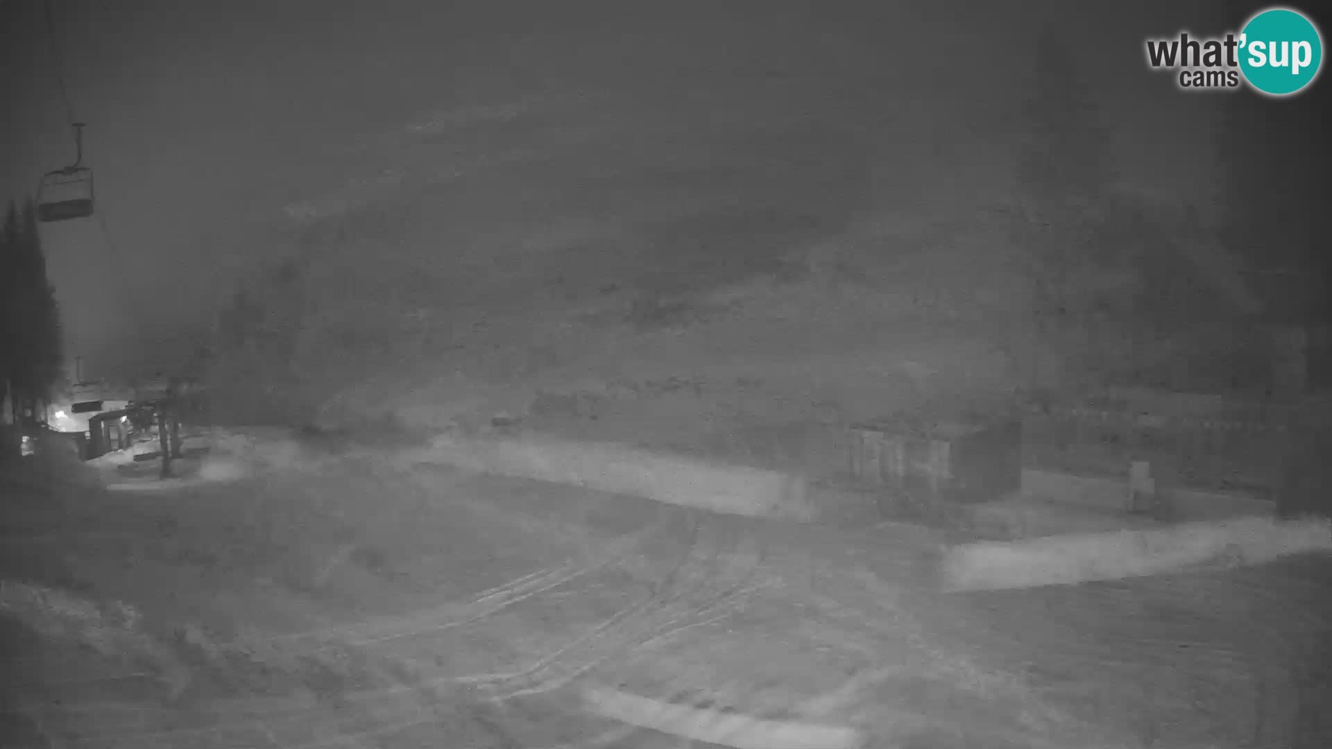 GOLTE skijalište web kamera – pogled na Medvedjak – Slovenija