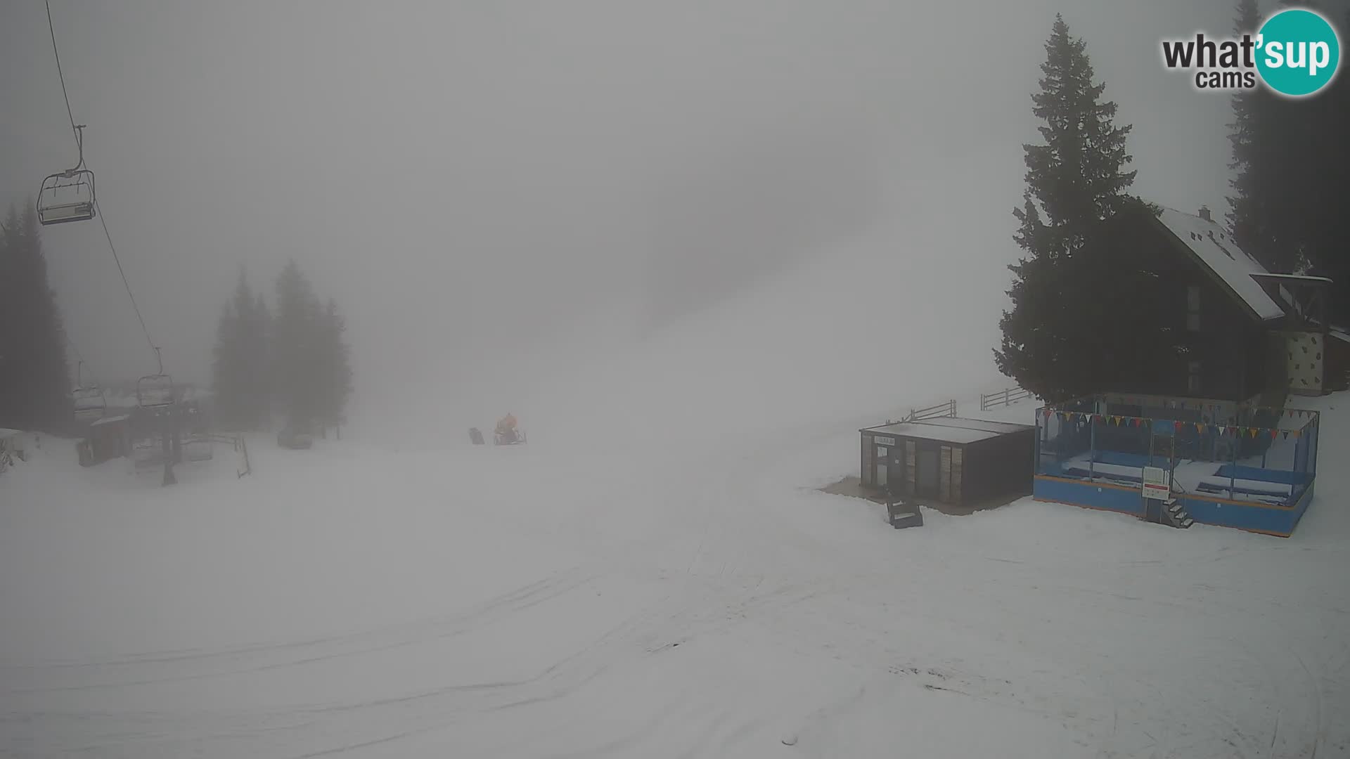 Webcam en direct de la station de ski de GOLTE – vue sur Medvedjak – Slovénie