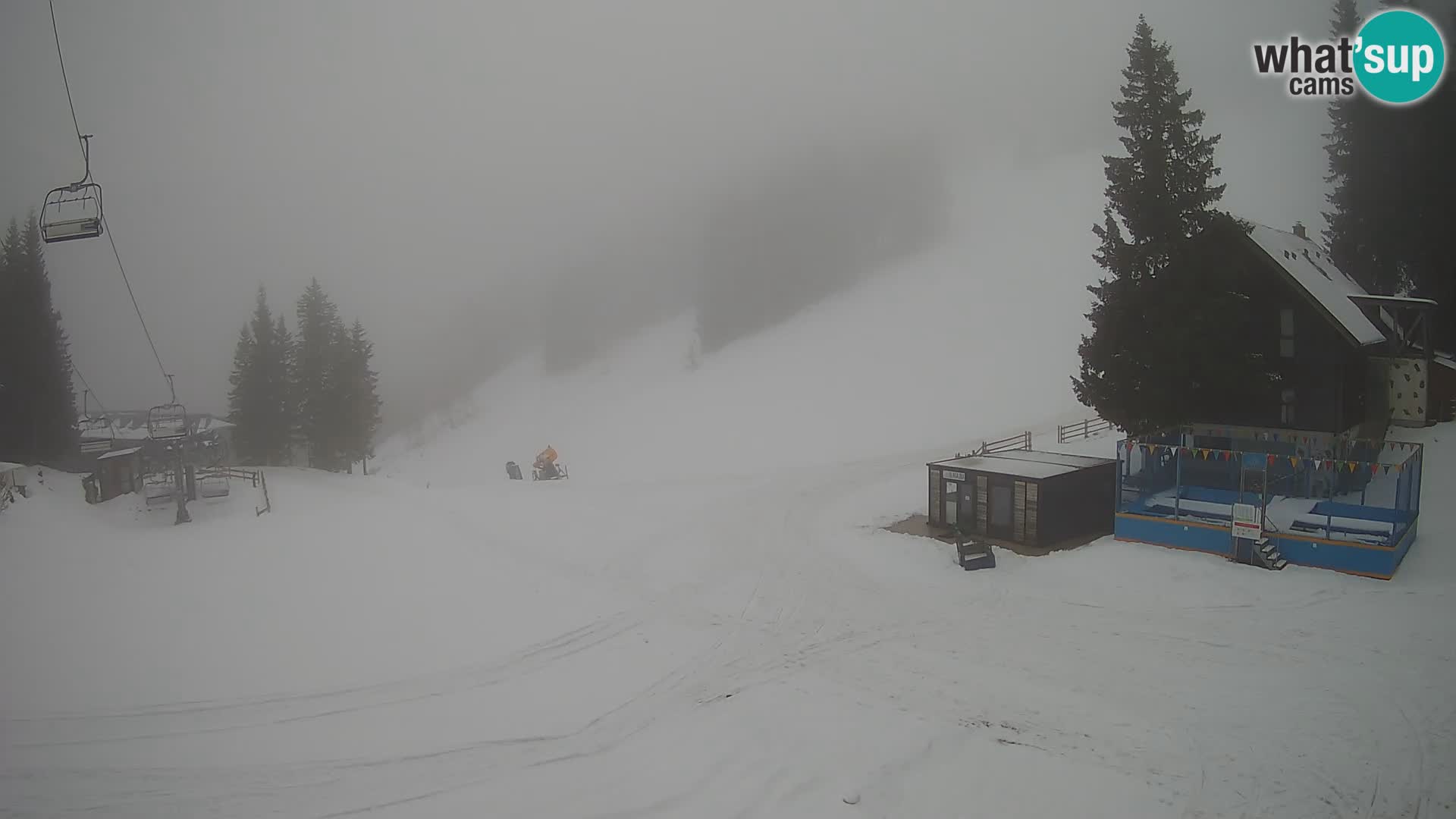 Webcam en direct de la station de ski de GOLTE – vue sur Medvedjak – Slovénie