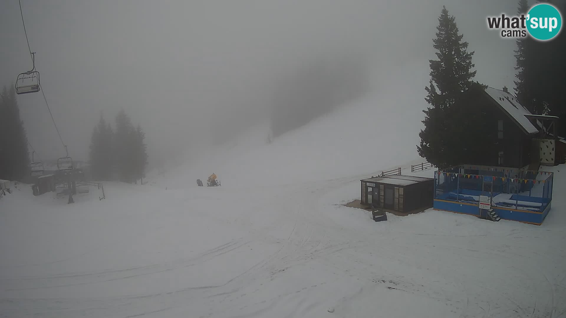 GOLTE Skigebiet webcam – Schöne Aussicht auf Medvedjak – Slowenien