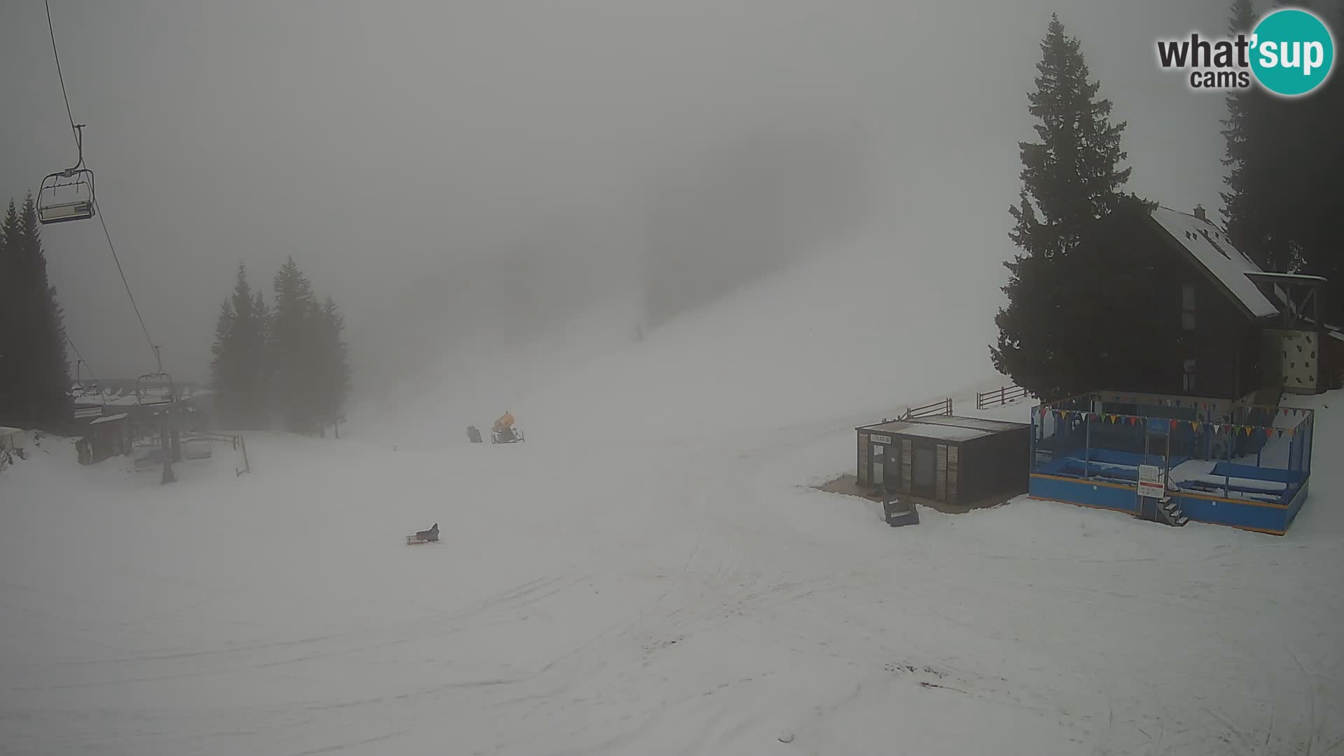 GOLTE Skigebiet webcam – Schöne Aussicht auf Medvedjak – Slowenien